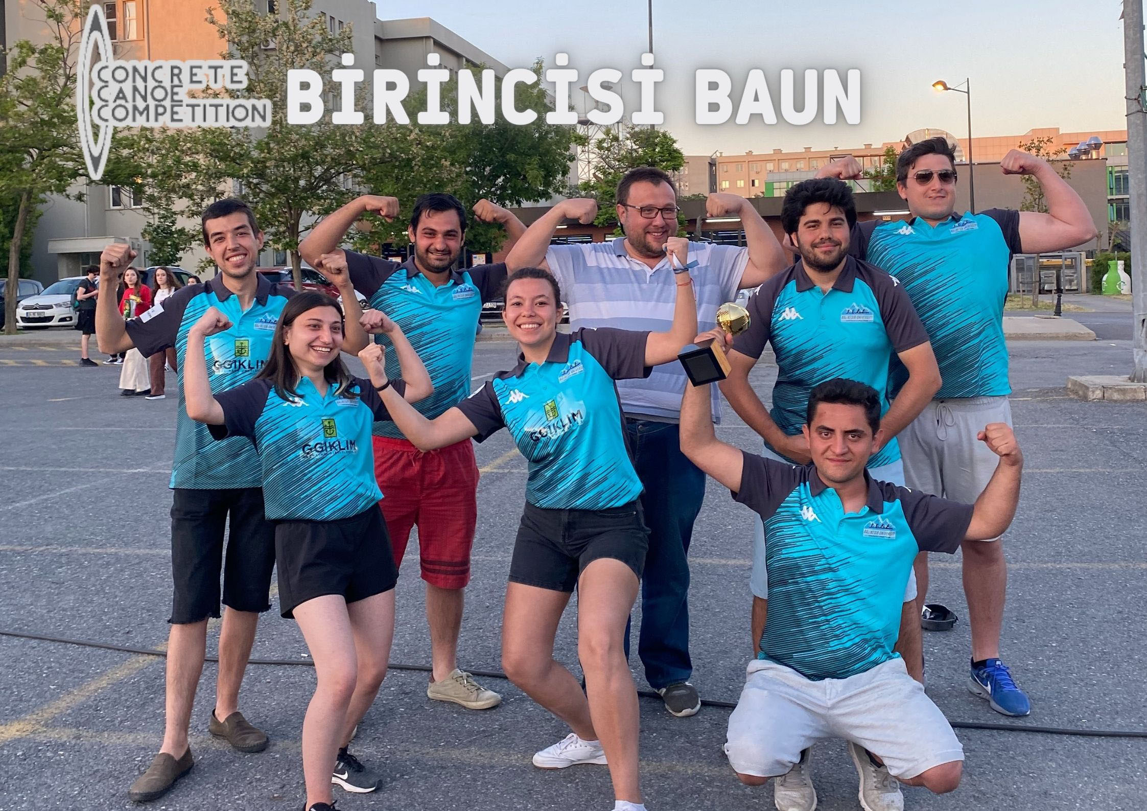 BAUN Beton Kano Takımı Türkiye Birincisi