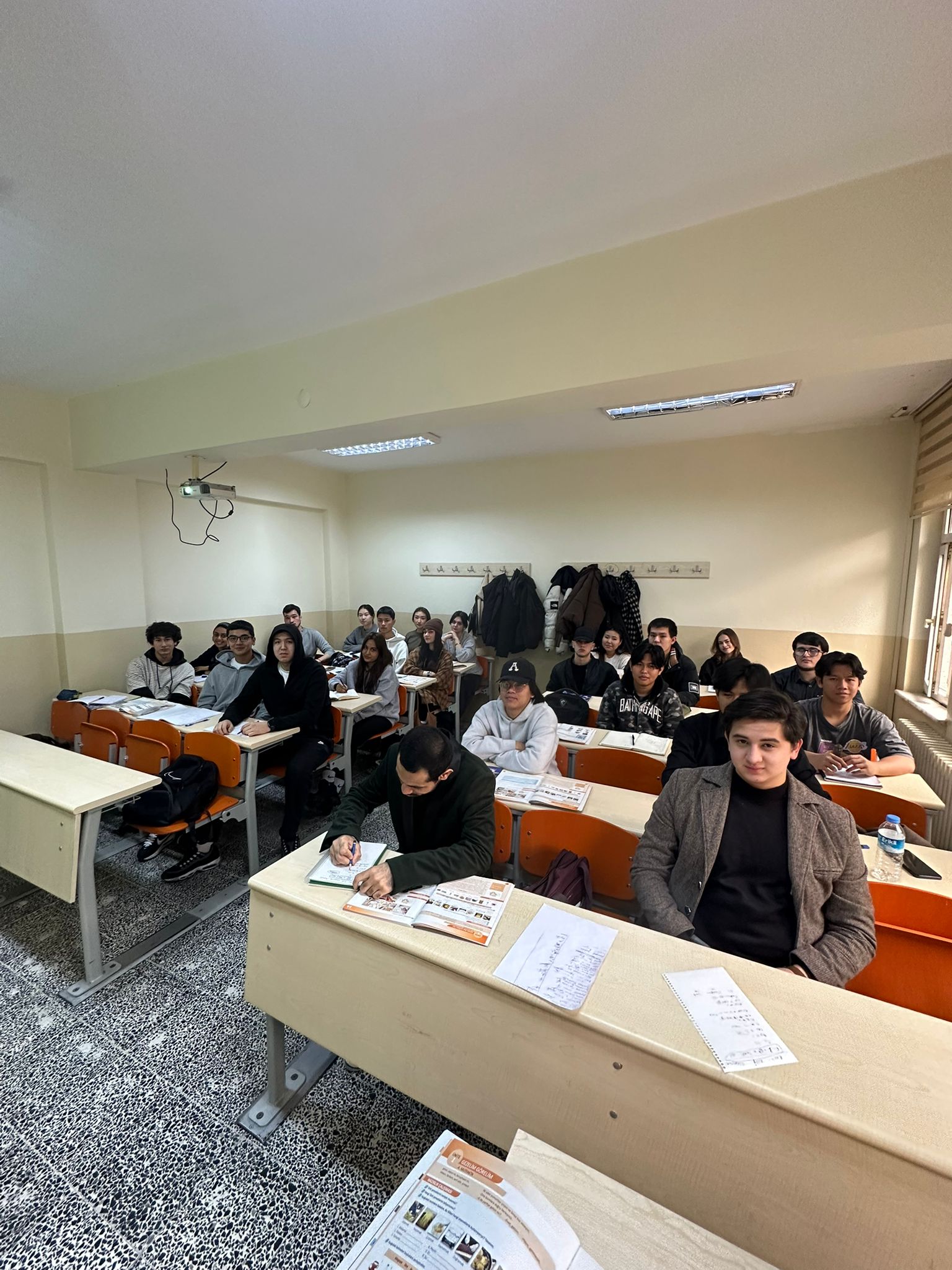 BAÜN TÖMER'DE KIŞ TATİLİ SONRASI EĞİTİME BAŞLANDI