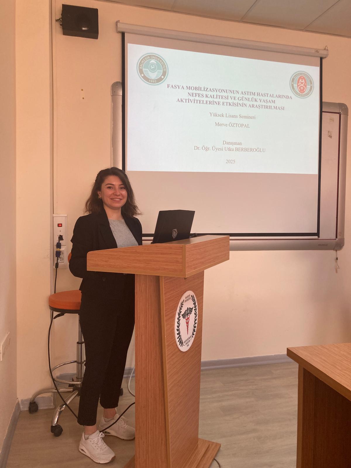 Yüksek Lisans Öğrencileri Seminer Sunumları 1