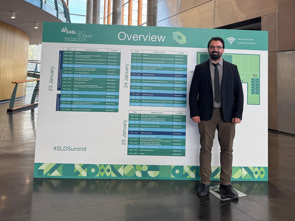 Fakültemiz Öğretim Üyesi Doç. Dr. Ali Kırık, Portekiz Lizbon’da Yağlı Karaciğer hastalığı toplantısında poster bildirimi yapmıştır. 3