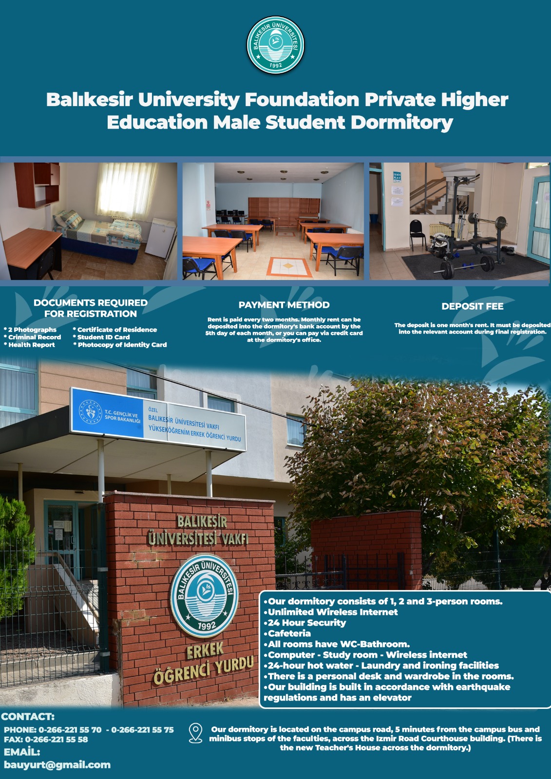 Dormitory Information 1