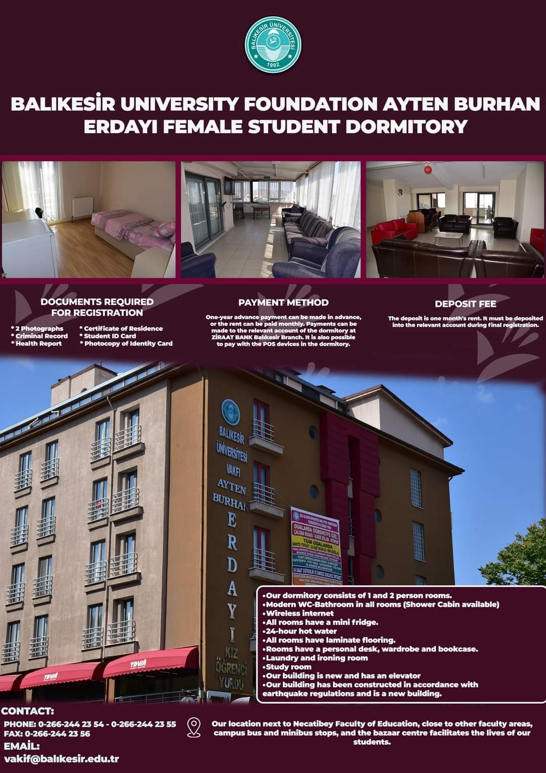Dormitory Information 2