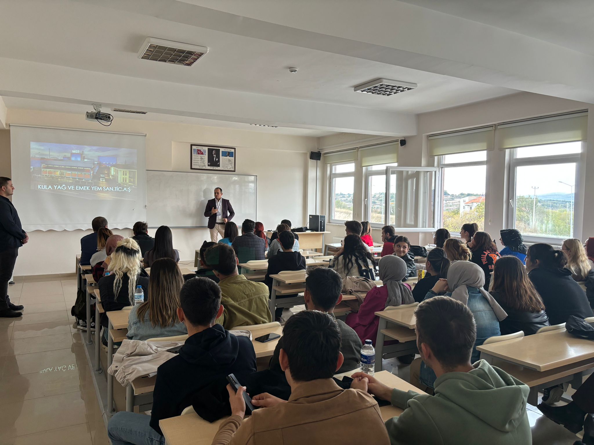 KULA firmasından Kariyer Günleri kapsamında Meslek Yüksekokulumuza Ziyaret. 2