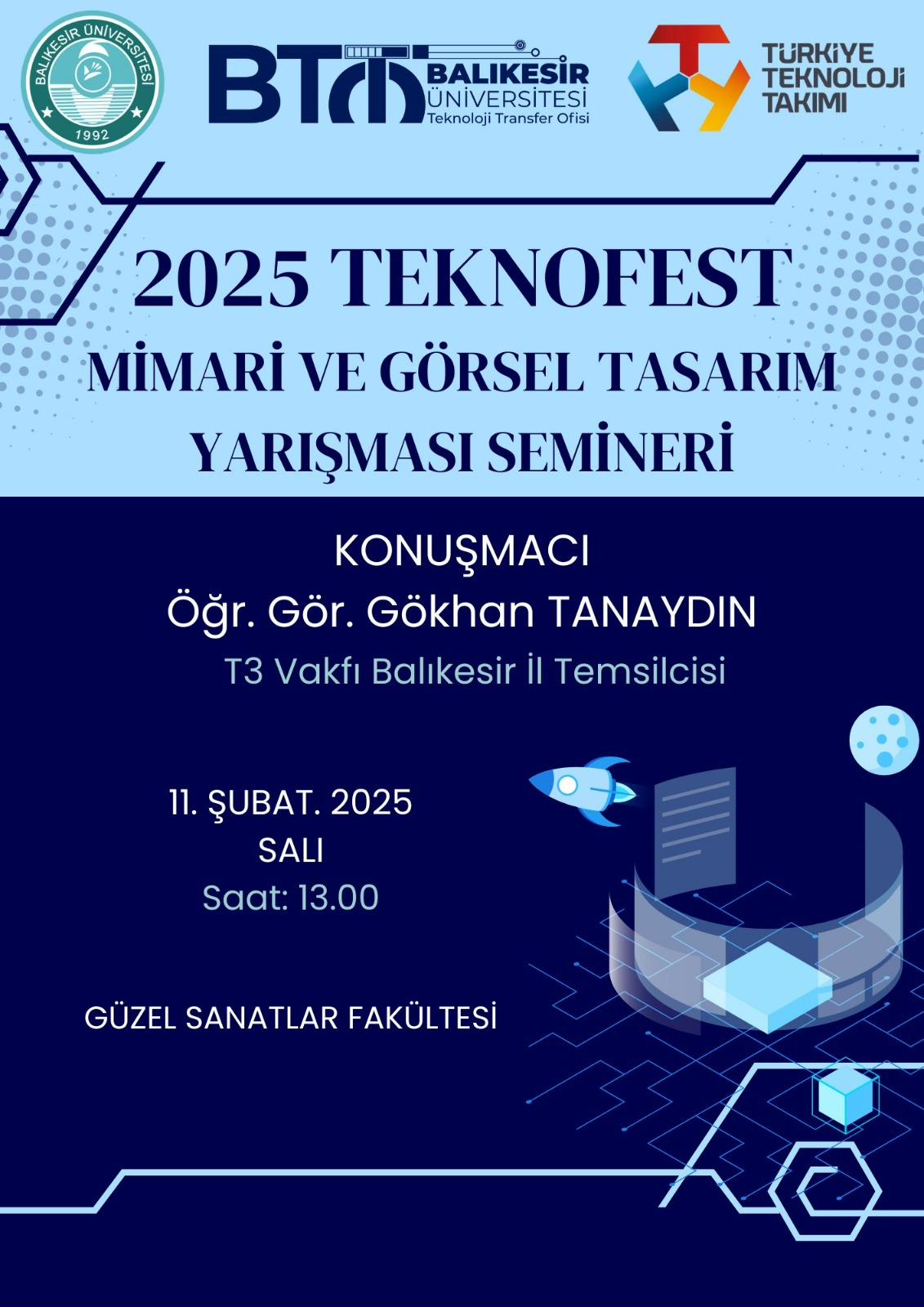 2025 Teknofest Yarışmalarının Tanıtımı Seminerleri 1