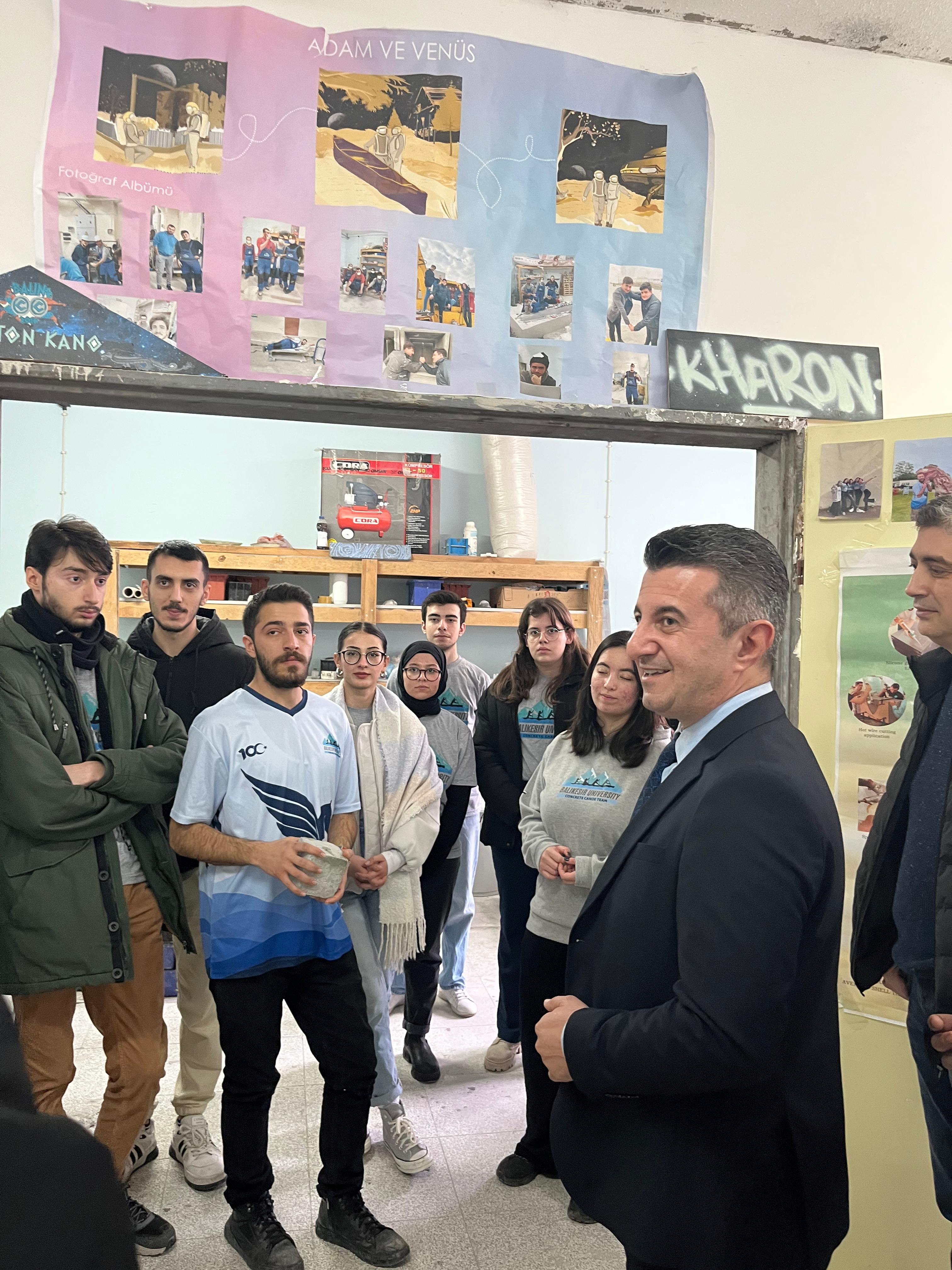 Beton Kano Takımından Dekanımıza Ziyaret  2