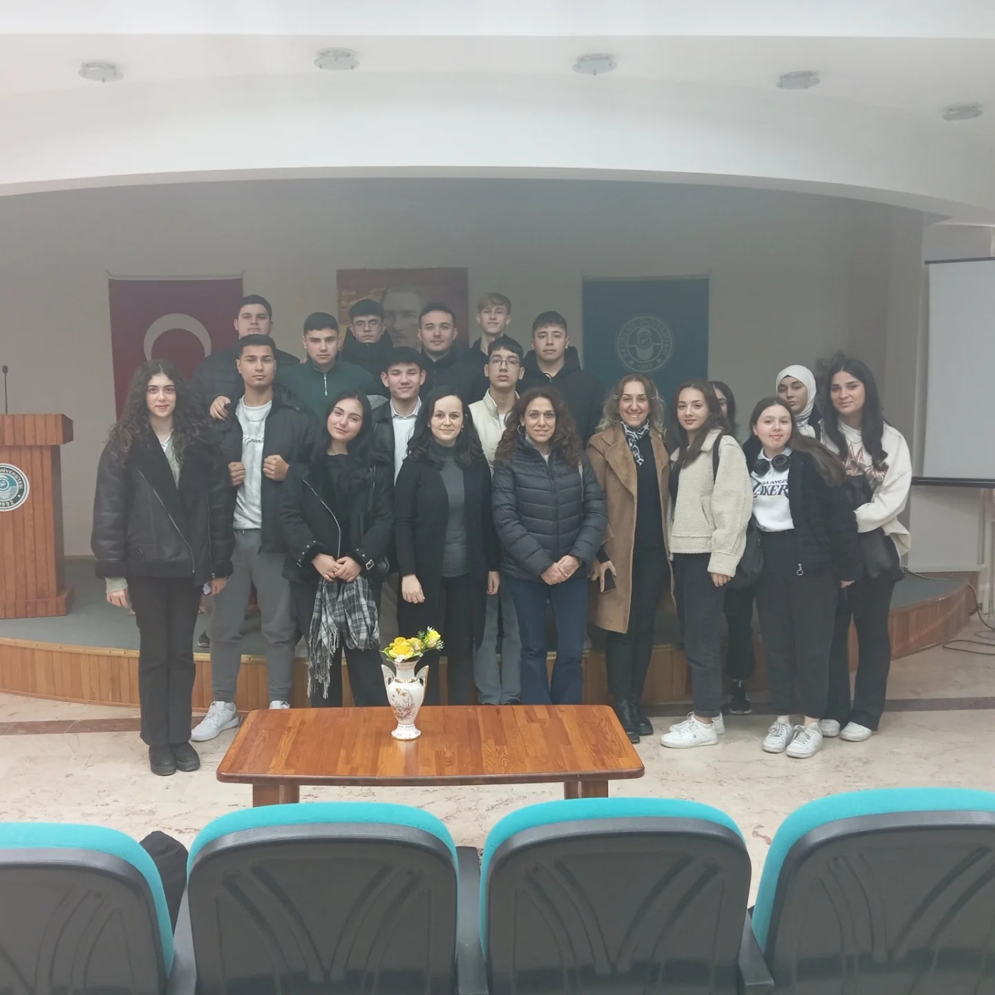 Cunda Mesleki ve Teknik Anadolu Lisesi Fakültemizi Ziyaret Etti