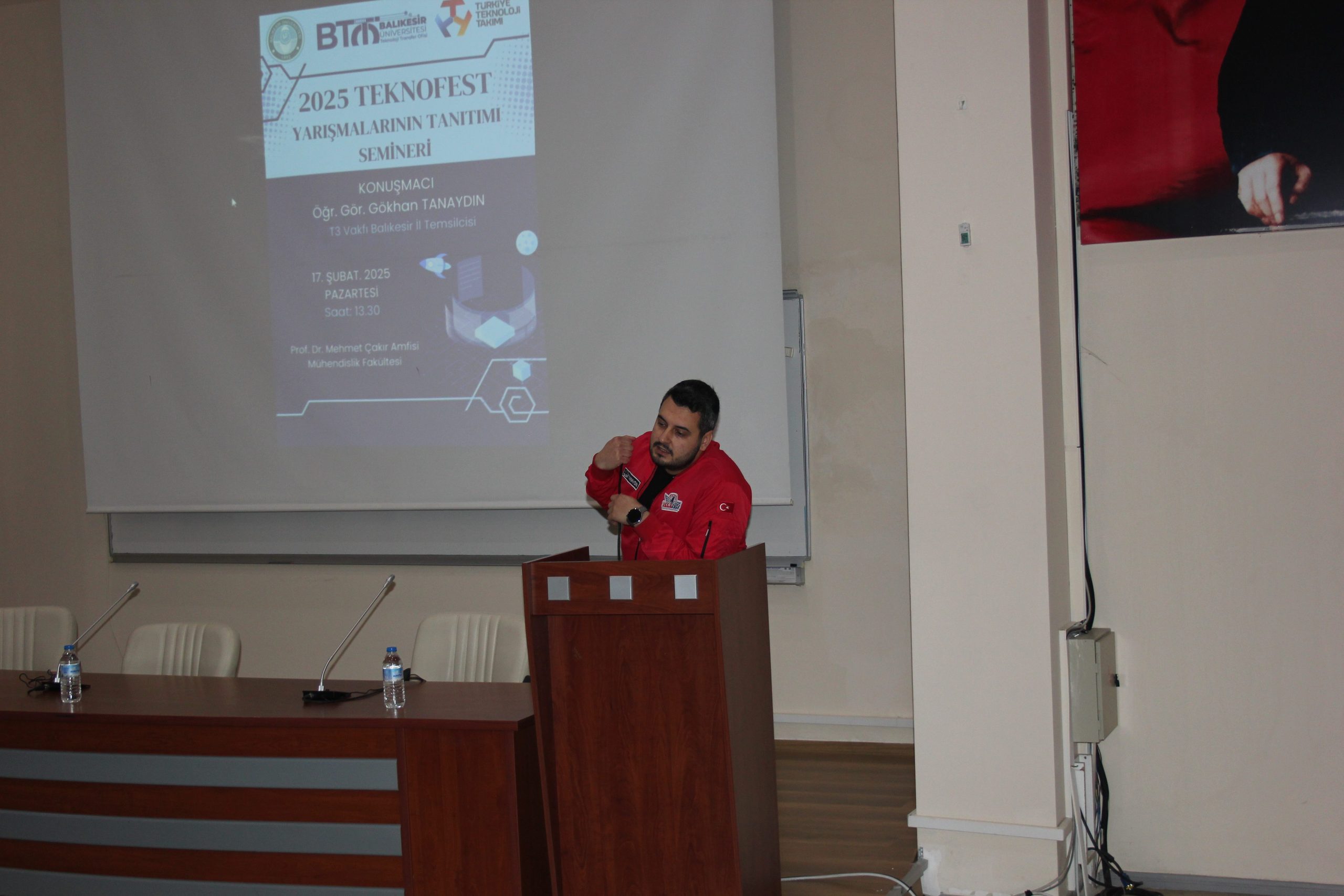 "2025 Teknofest Yarışmalarının Tanıtım Semineri" gerçekleştirildi. 1