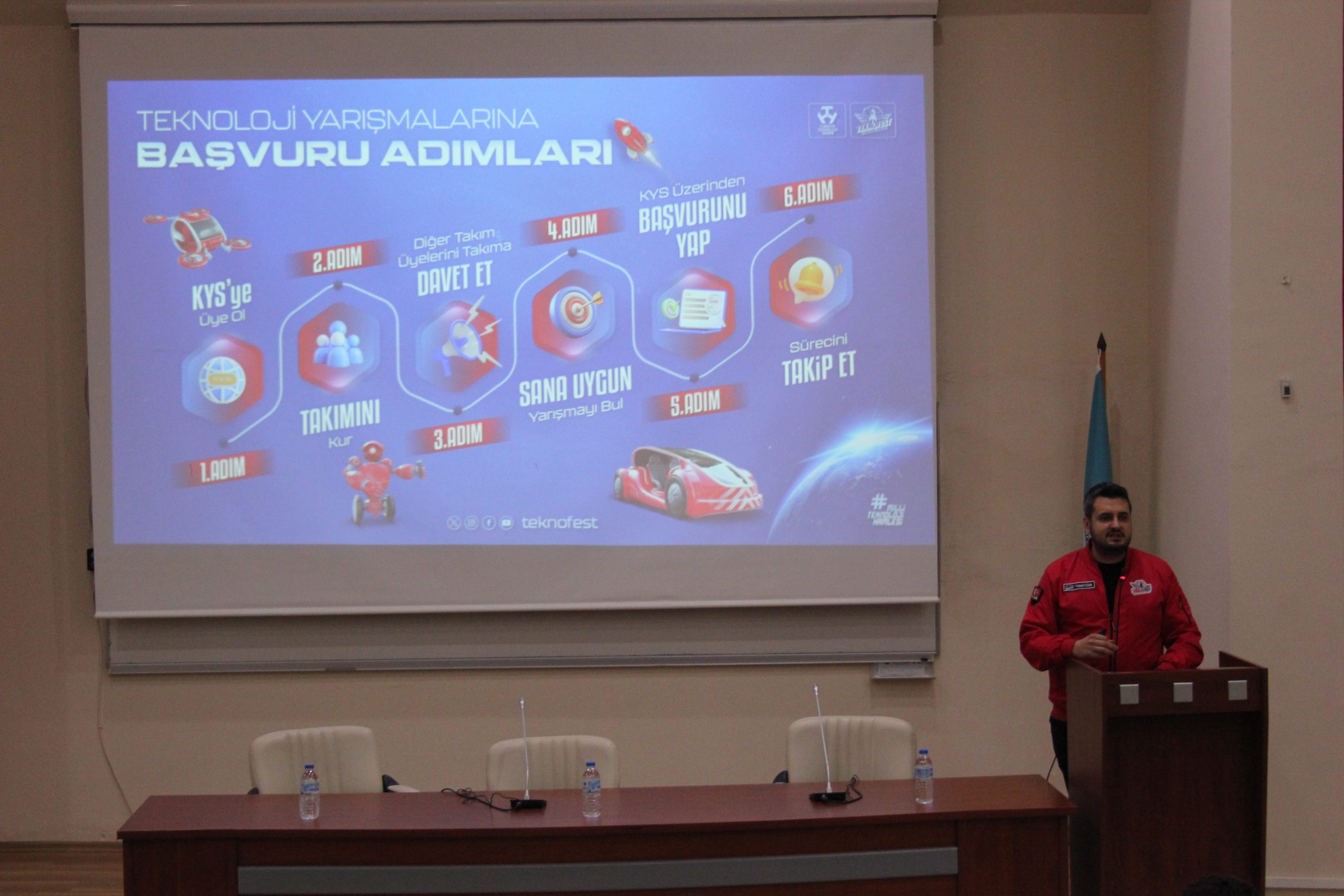 "2025 Teknofest Yarışmalarının Tanıtım Semineri" gerçekleştirildi. 4