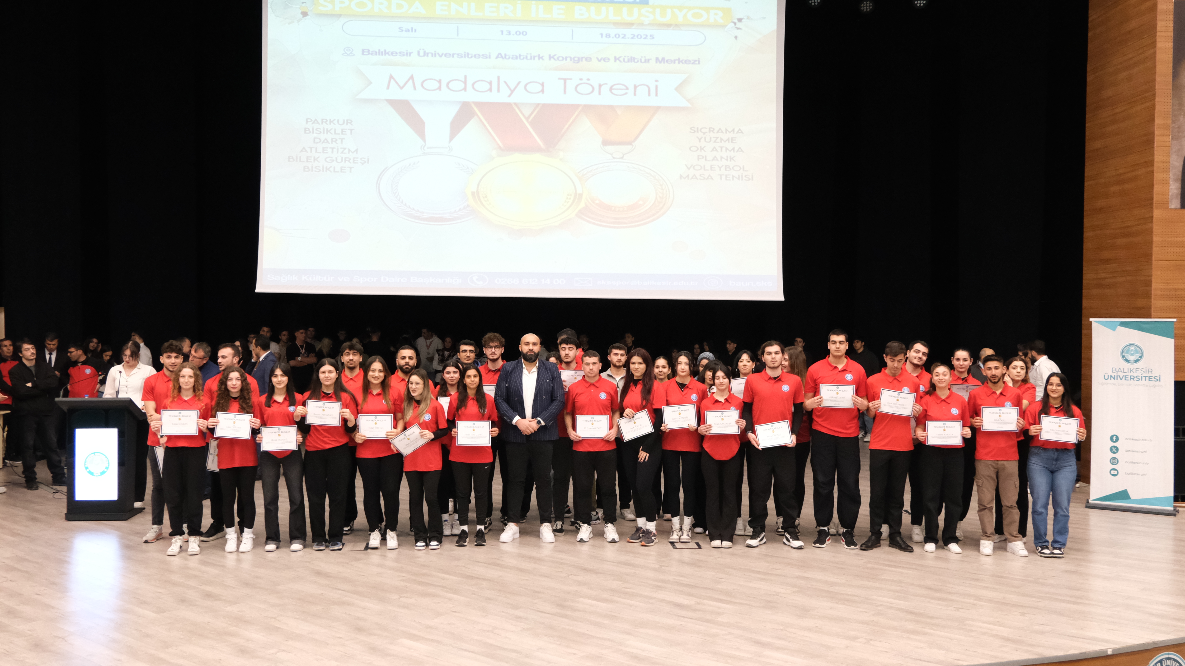 BAÜN Spor'da EN'ler Ödülleri Sahiplerini Buldu 1