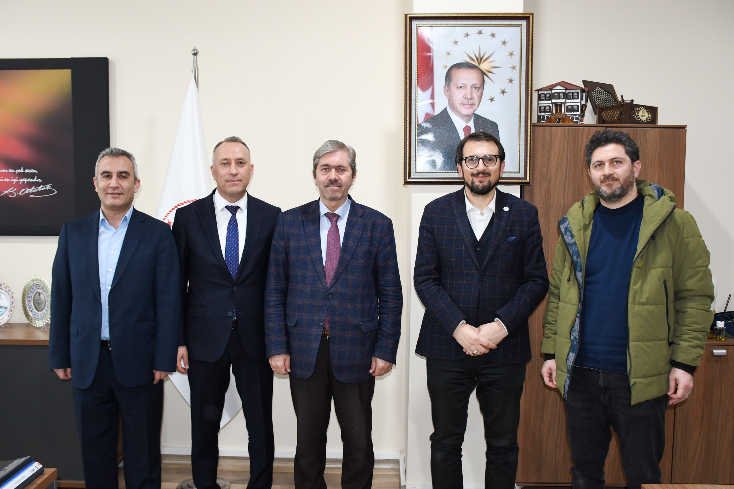 Fakültemiz Yönetimi ve Akademik Personelinin Balıkesir Gençlik ve Spor İl Müdürlüğü Ziyareti 2