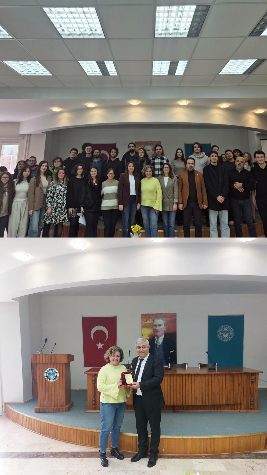 21.02.2025 Mezunlarımızdan Turist Rehberi Seda GÜNAY KARACA ile Dünya Rehberler Günü Etkinliği