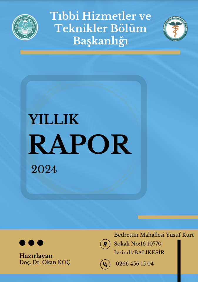 2024-2025 Yılı Bilimsel Araştırma Raporu Yayında