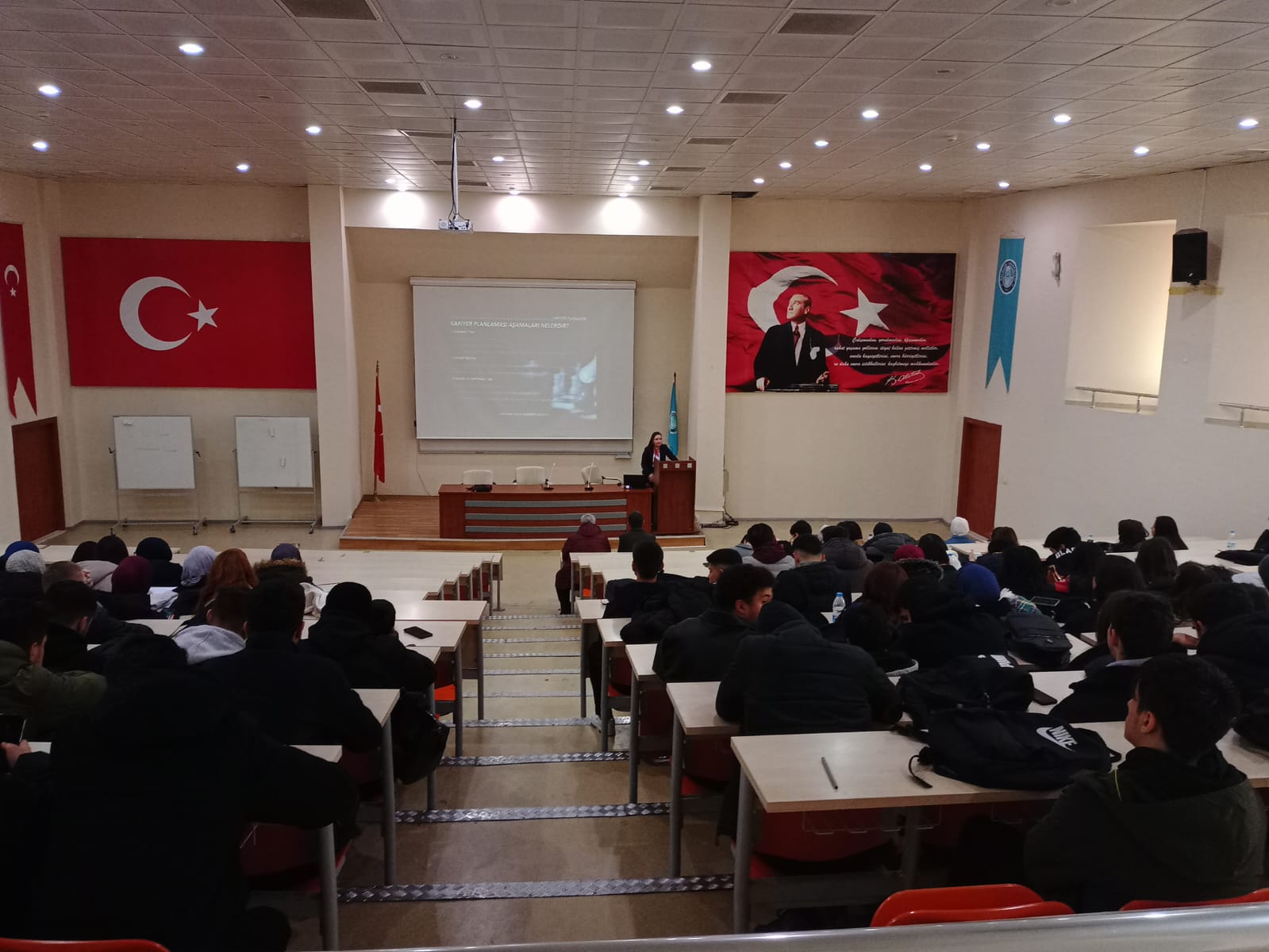 “Kariyer Planlama” dersi kapsamında sunum gerçekleştirildi. 2