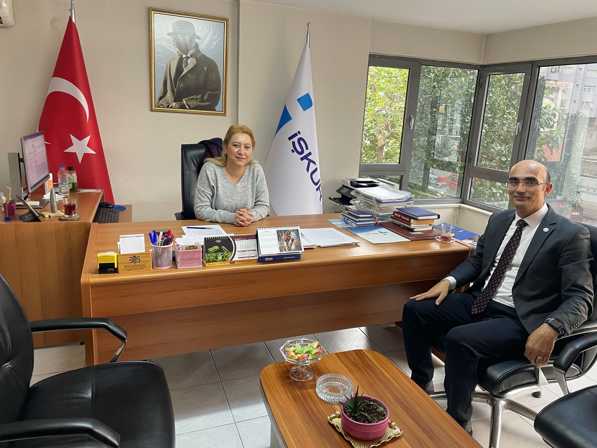 Yüksekokulumuzun dış paydaşlarından Edremit İŞKUR Müdürlüğüne ziyaret gerçekleştirildi