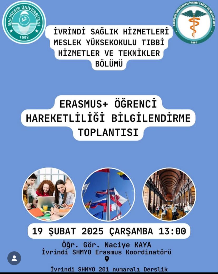 Erasmus Bilgilendirme Toplantısı