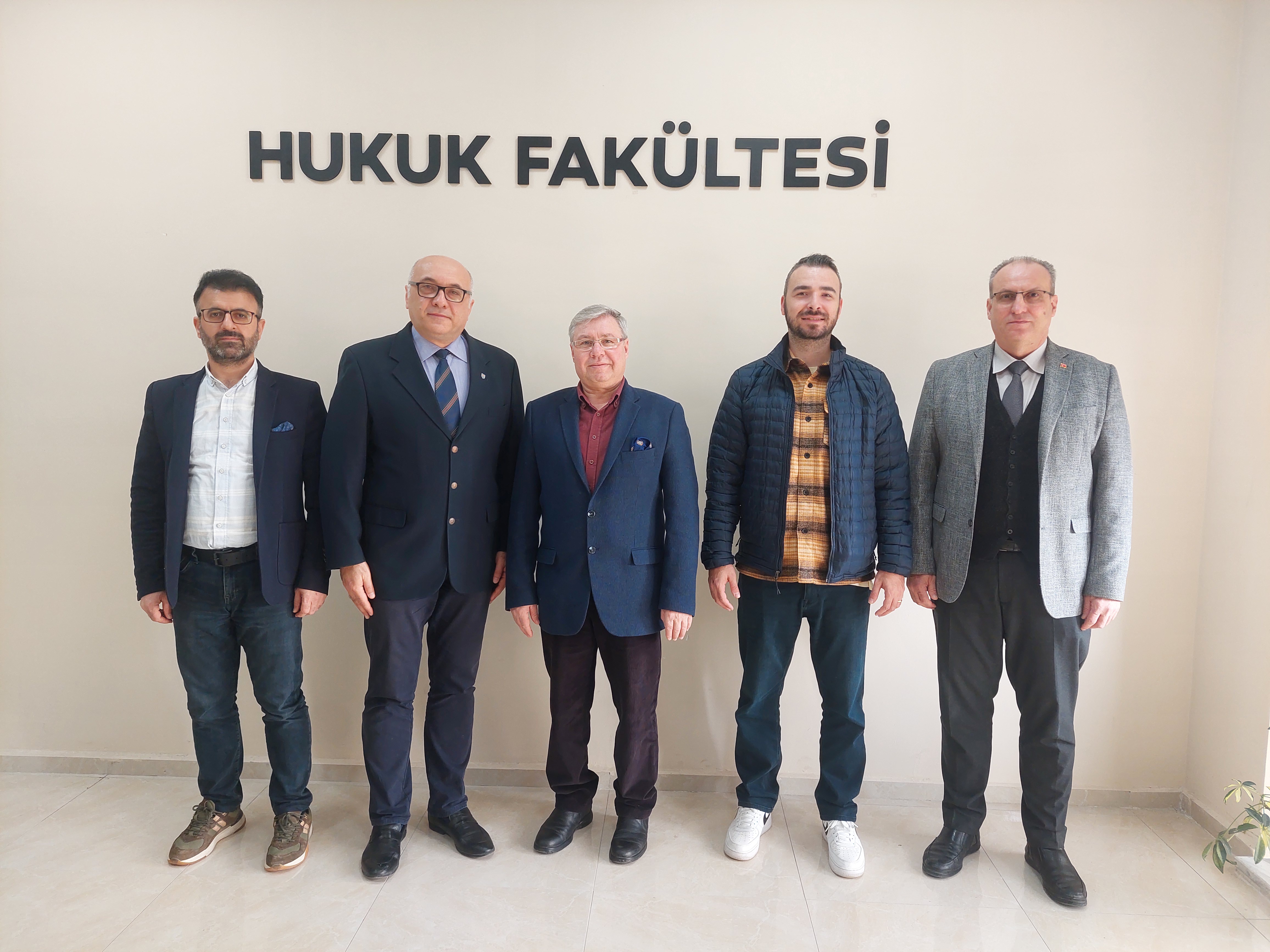 Spor Bilimleri Fakültesinden Dekan Vekilimiz Prof. Dr. Mustafa Yasan'a Hayırlı Olsun Ziyareti