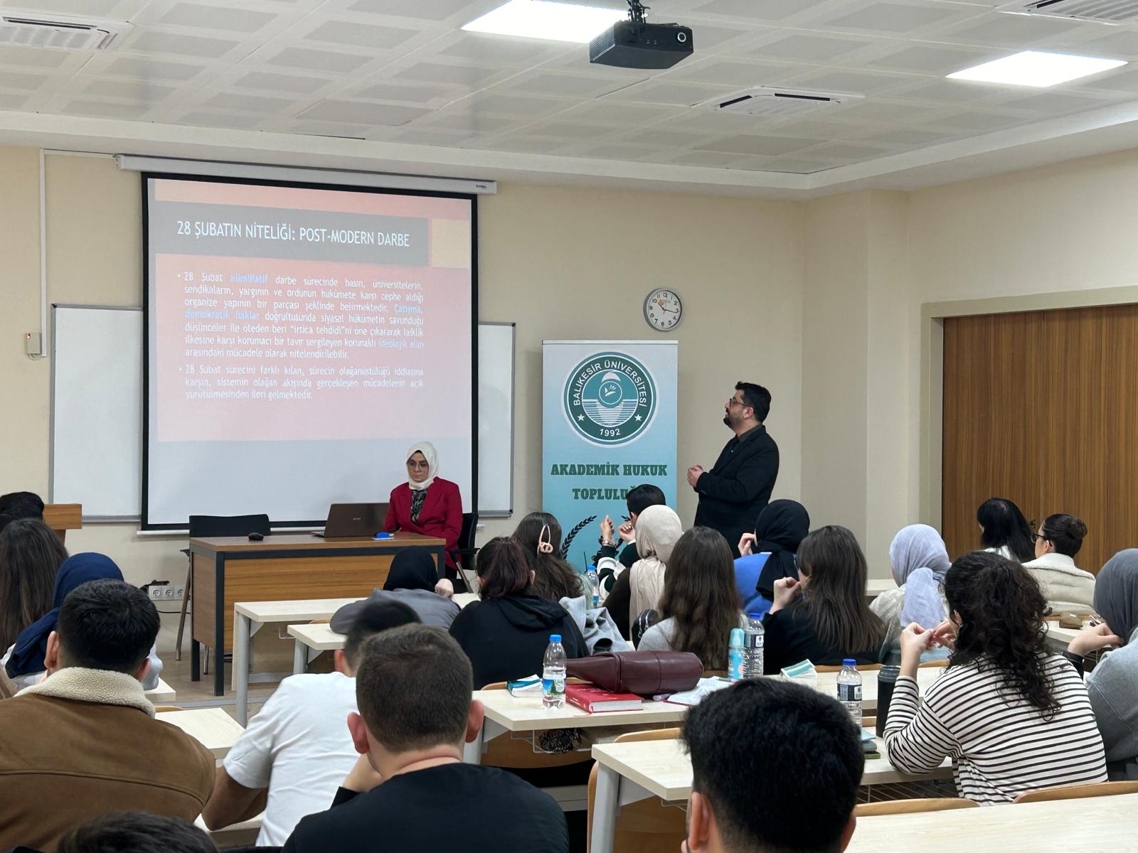 BAÜN'de 28 Şubat Süreci ve Temel Haklar Paneli Gerçekleştirildi 3