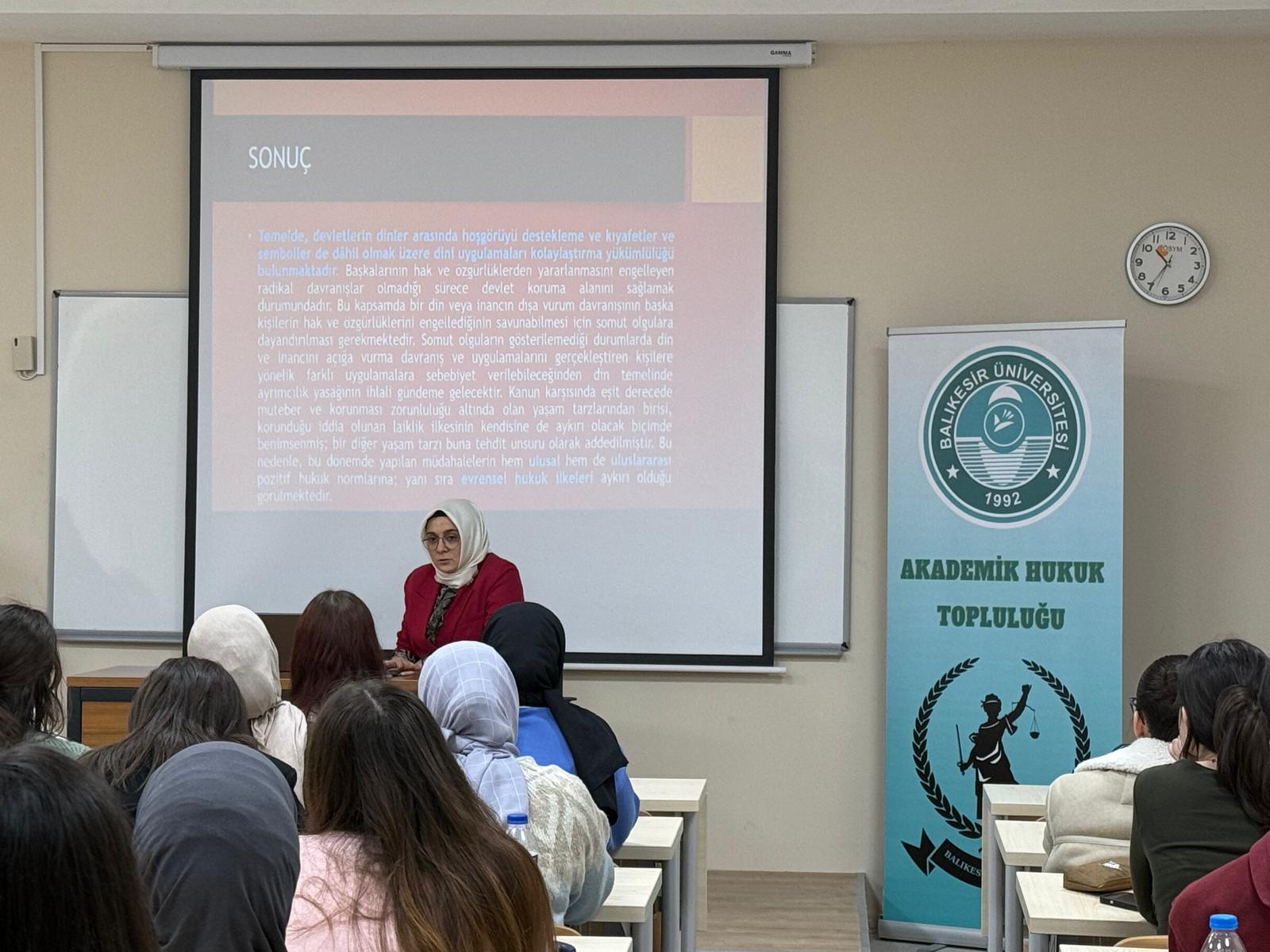 BAÜN'de 28 Şubat Süreci ve Temel Haklar Paneli Gerçekleştirildi 2