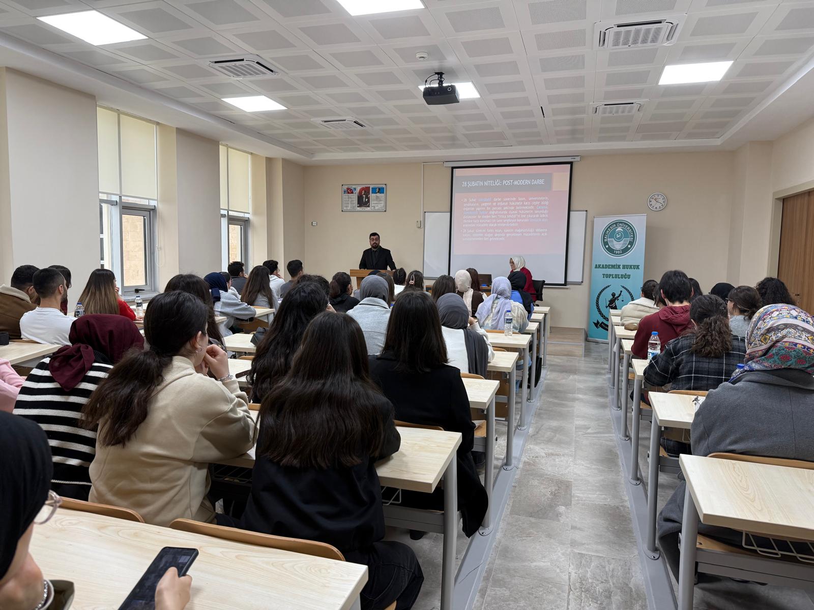 BAÜN'de 28 Şubat Süreci ve Temel Haklar Paneli Gerçekleştirildi 7