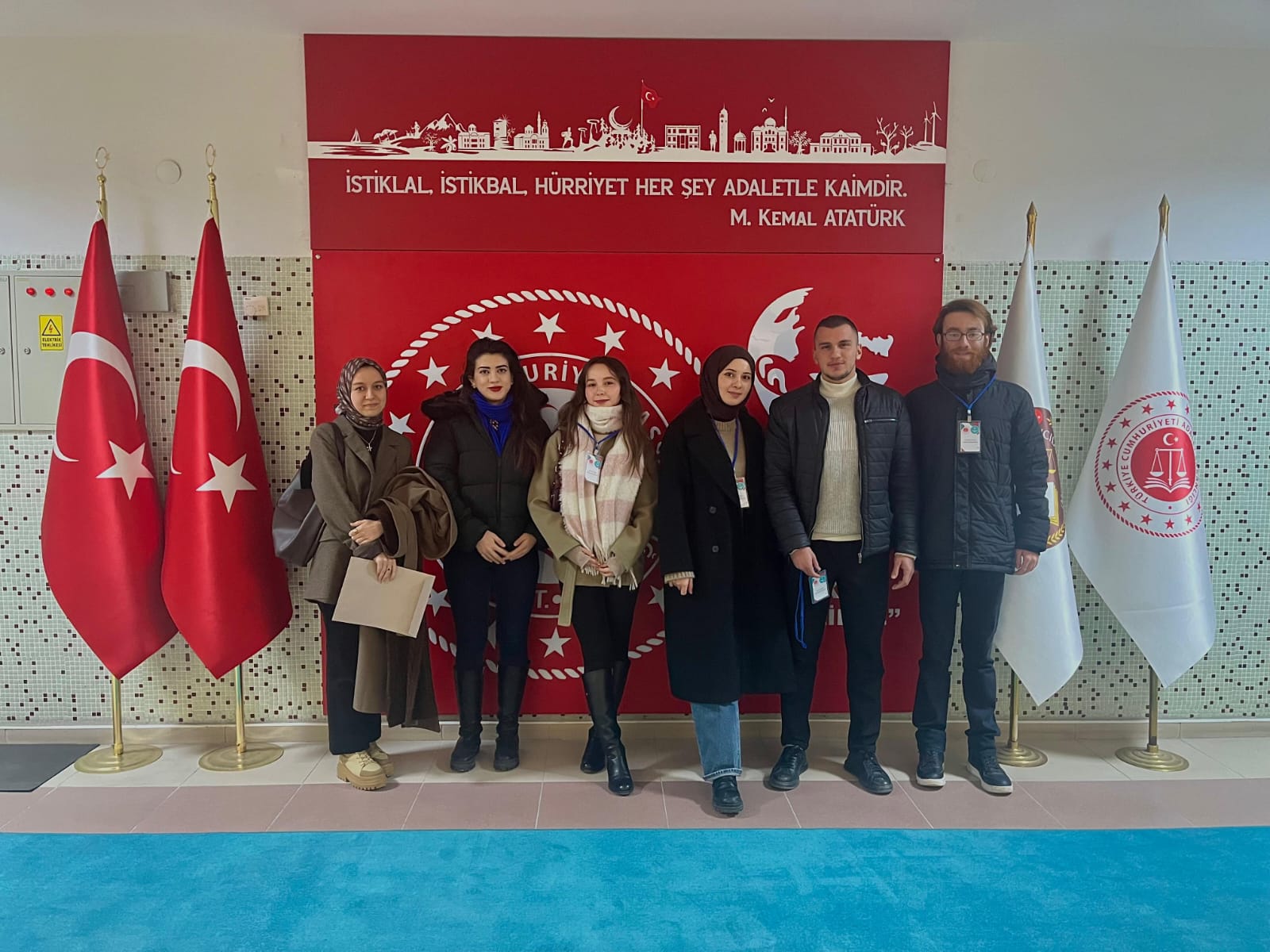 Hukuk Fakültesi Öğrencileri Dönemin İlk Adliye Ziyaretini Gerçekleştirdi!
