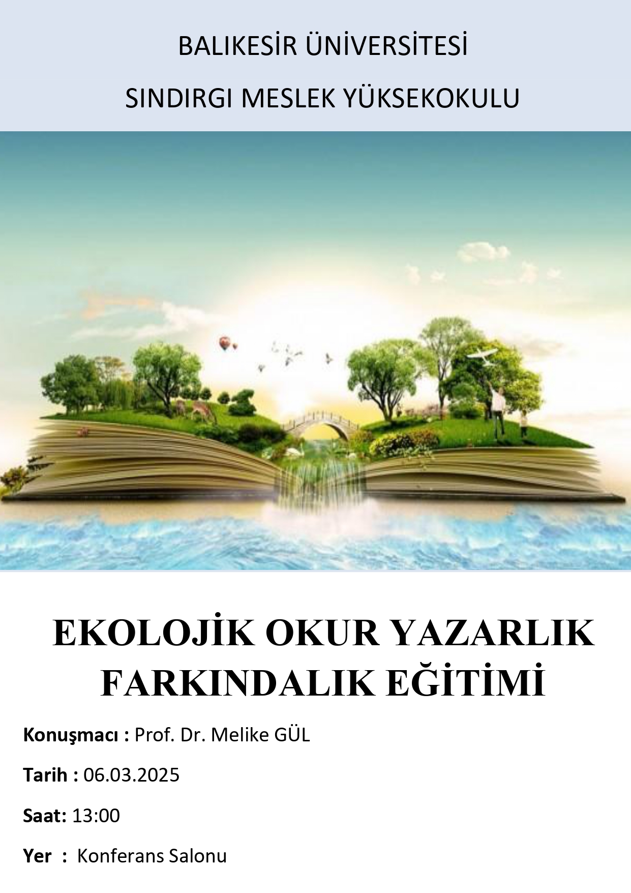 Ekolojik Okur Yazarlık Farkındalık Eğitimi 1