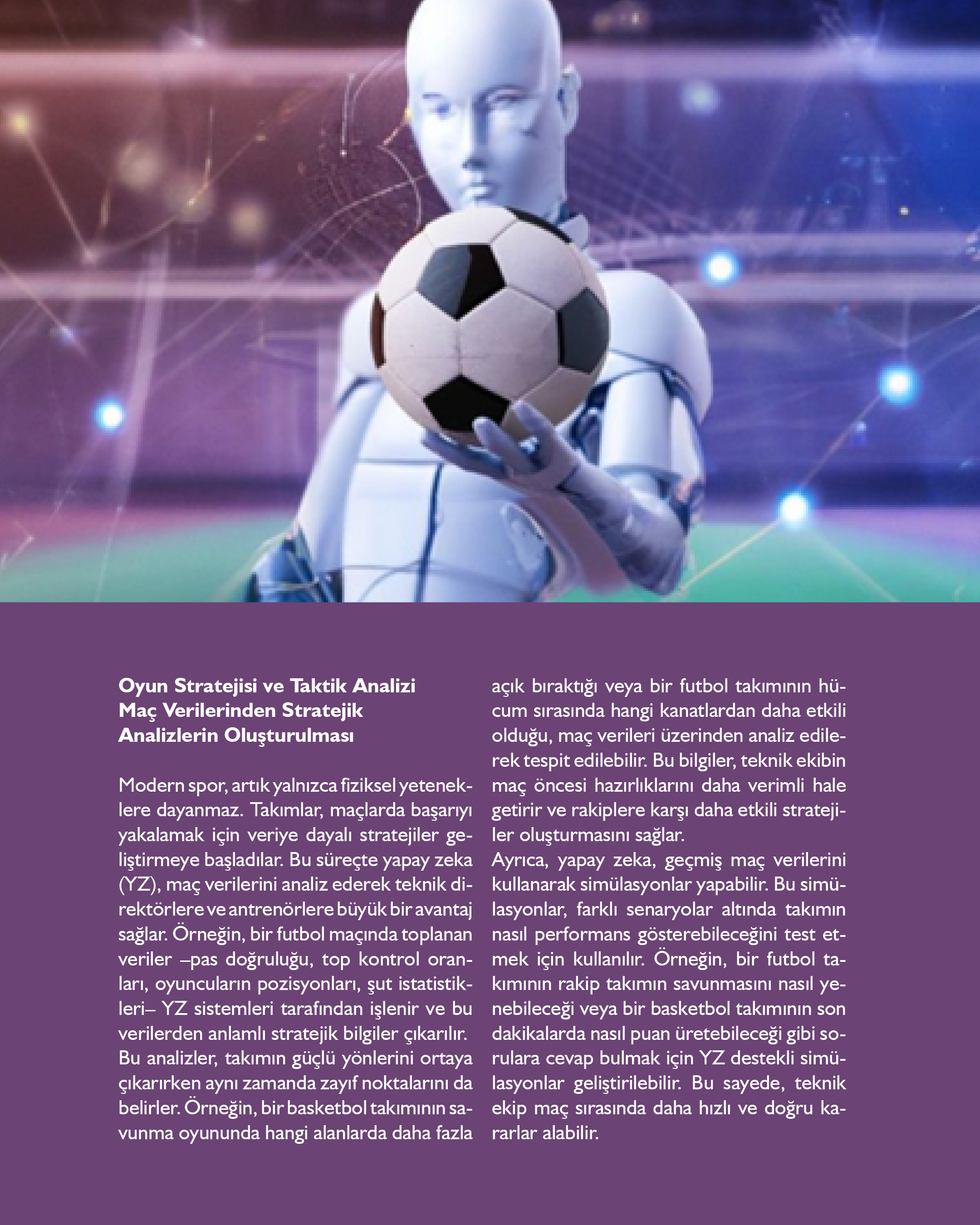 "Yapay Zeka ve Spor: Geleceğin Oyunu 2" Dekan Prof. Dr. Zekeriya Göktaş 3