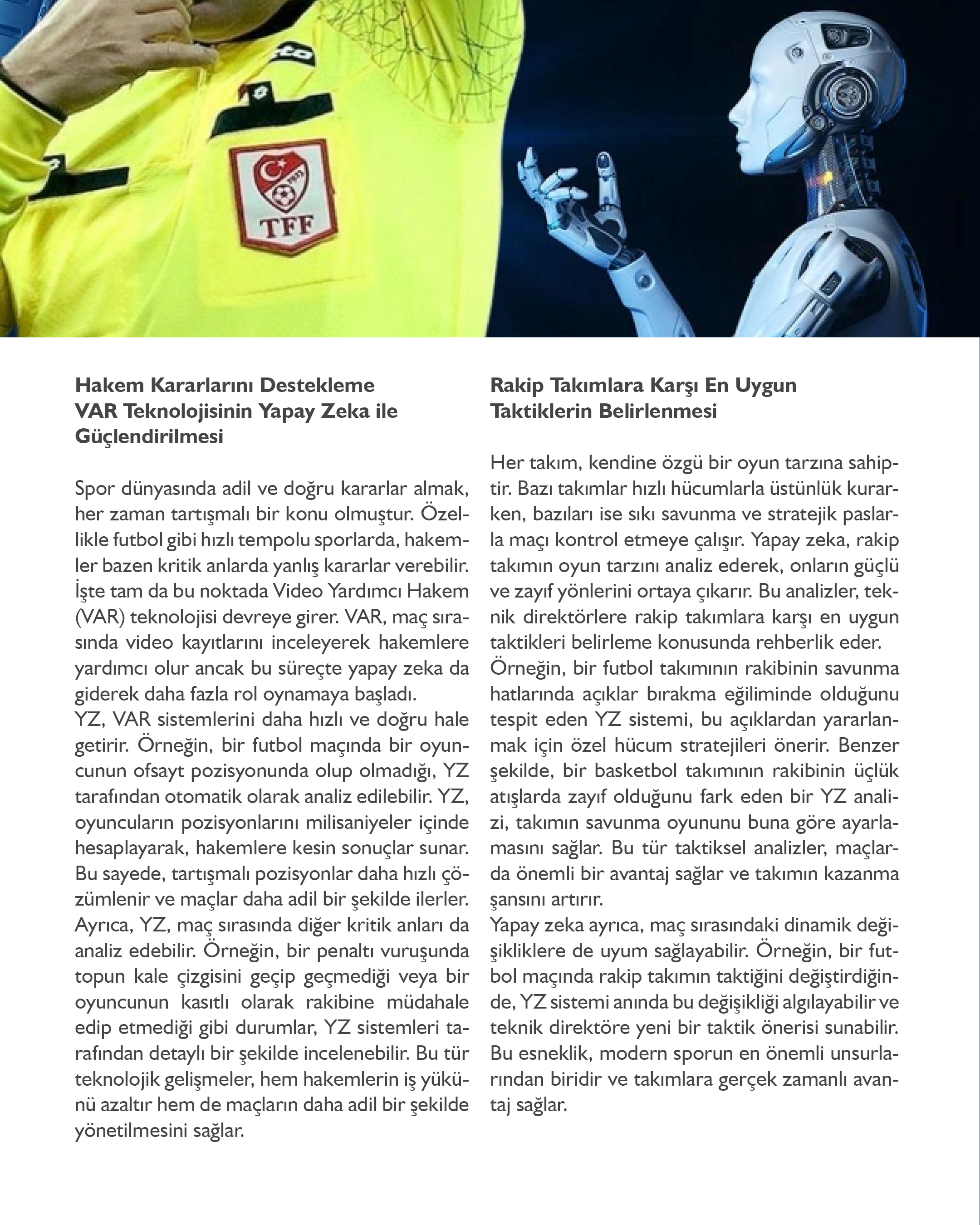 "Yapay Zeka ve Spor: Geleceğin Oyunu 2" Dekan Prof. Dr. Zekeriya Göktaş 4
