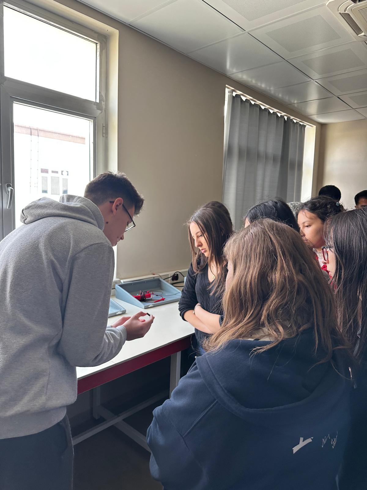 Yenice Vali Muhterem İnce Fen Lisesi Öğrencilerinden Bölümümüze Ziyaret 1