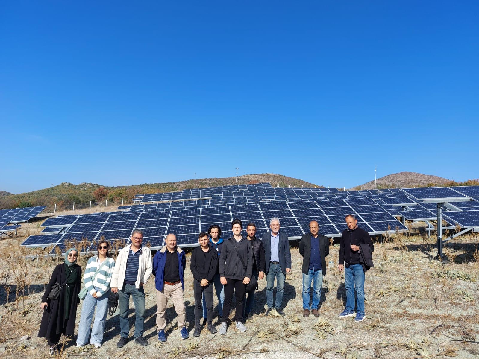 Yenilenebilir Enerji Tesisleri Gezisi