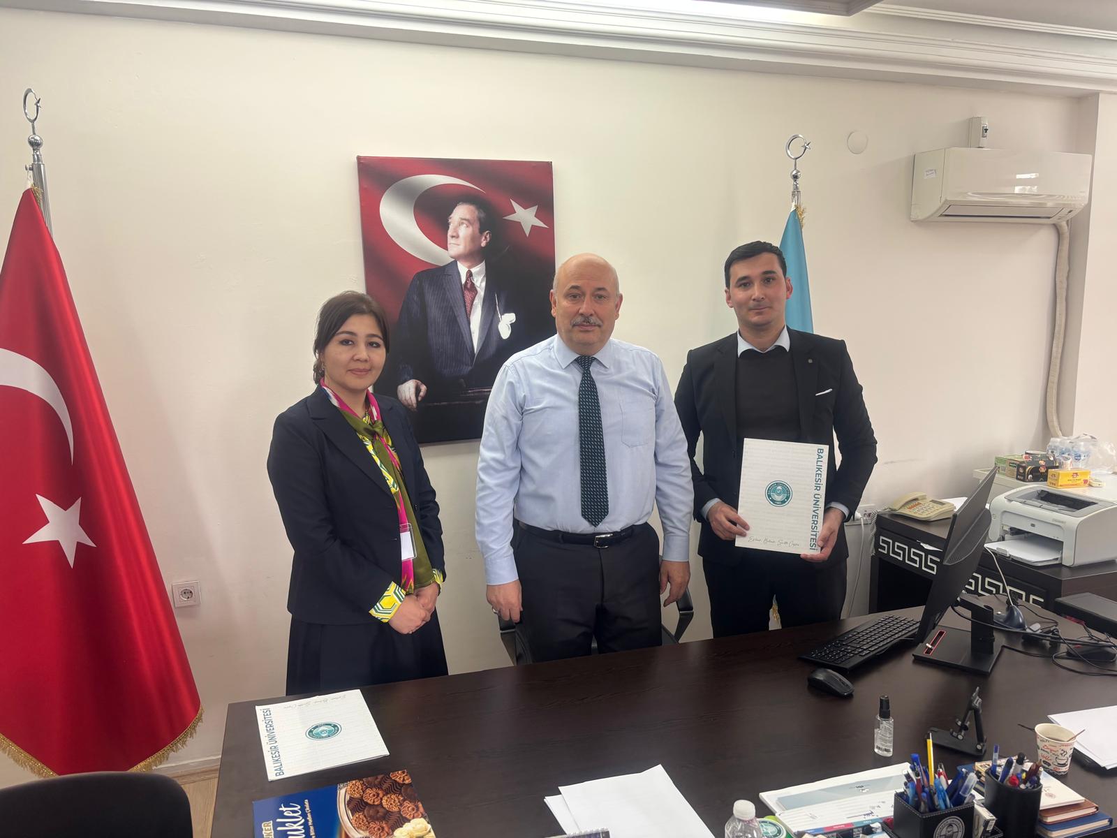 Özbekistan Urgench Devlet Üniversitesi Akademisyen ve Öğrencilerinin Yüksekokulumuzu Ziyareti 2