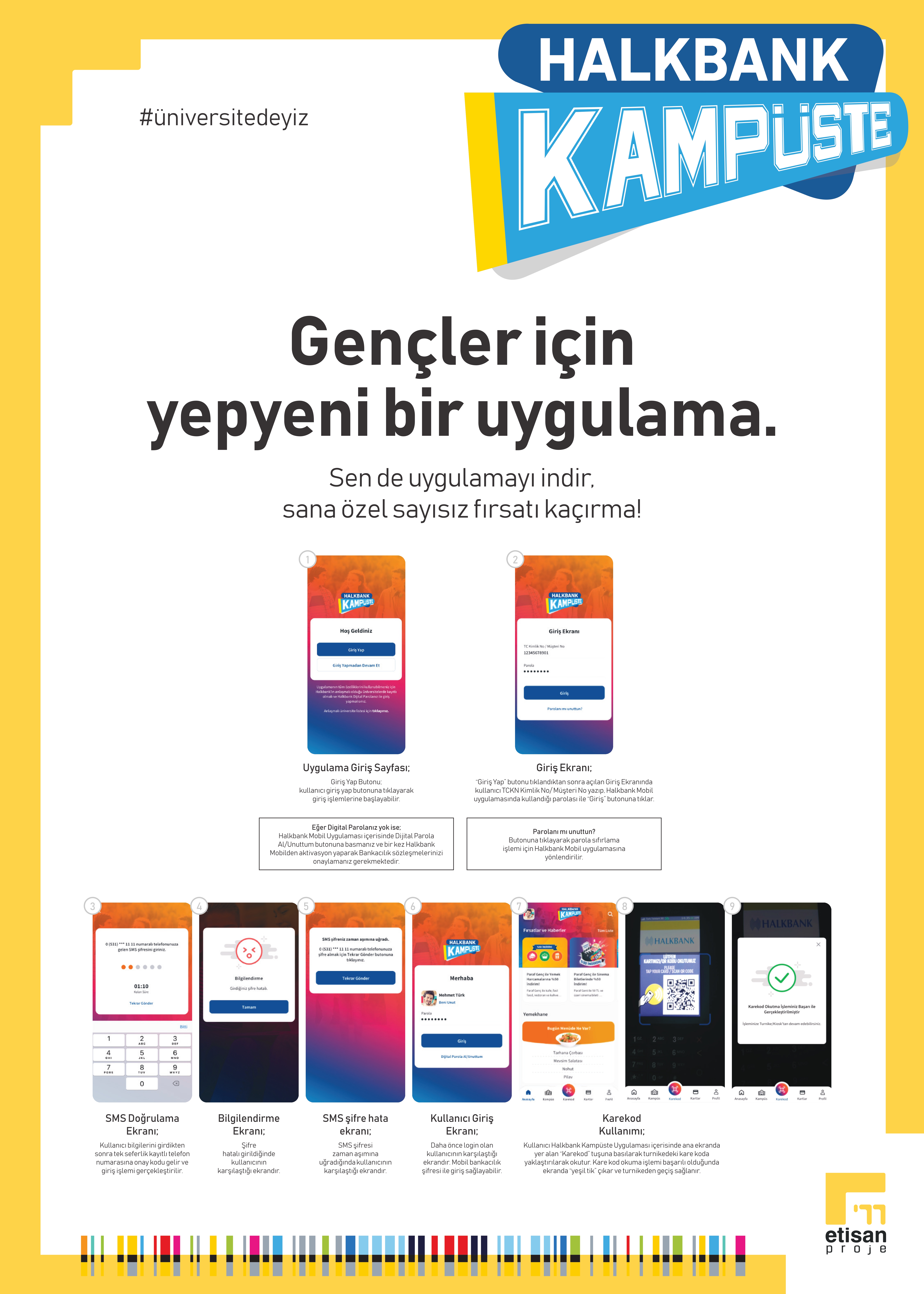 Gençler İçin Yepyeni Bir Uygulama  Kampüste Temassız Ödeme 2