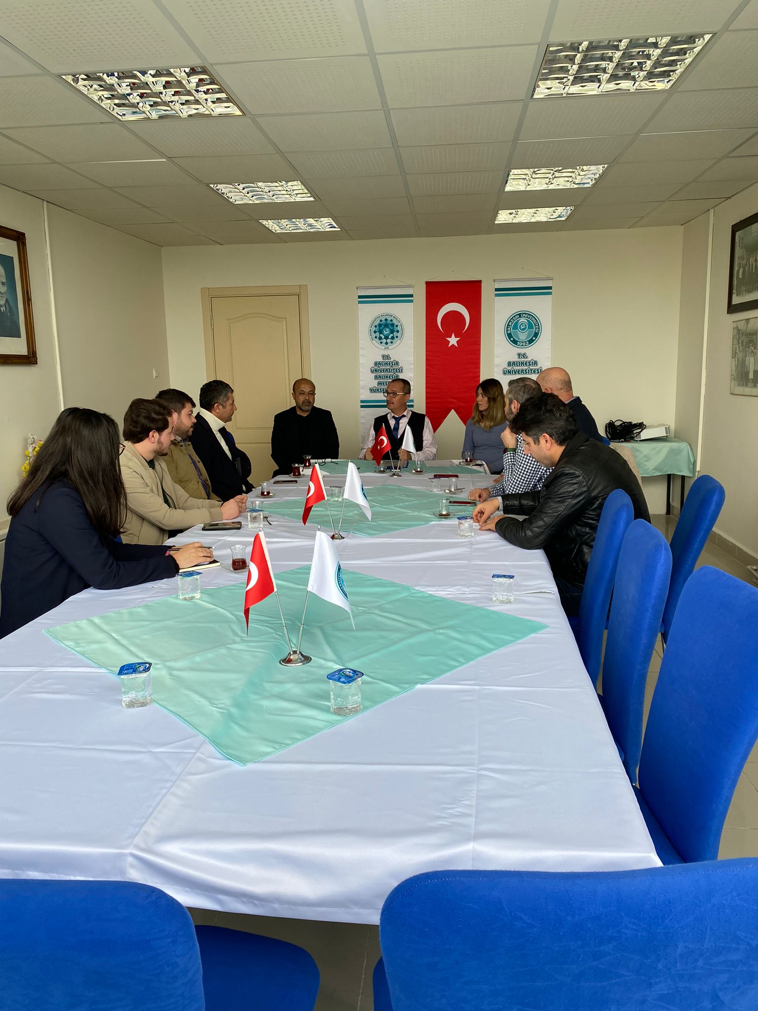 Yüksekokulumuzda Otomotiv Sektörü 7. Meslek Komitesi Yönetimi ile Toplantı Yapıldı