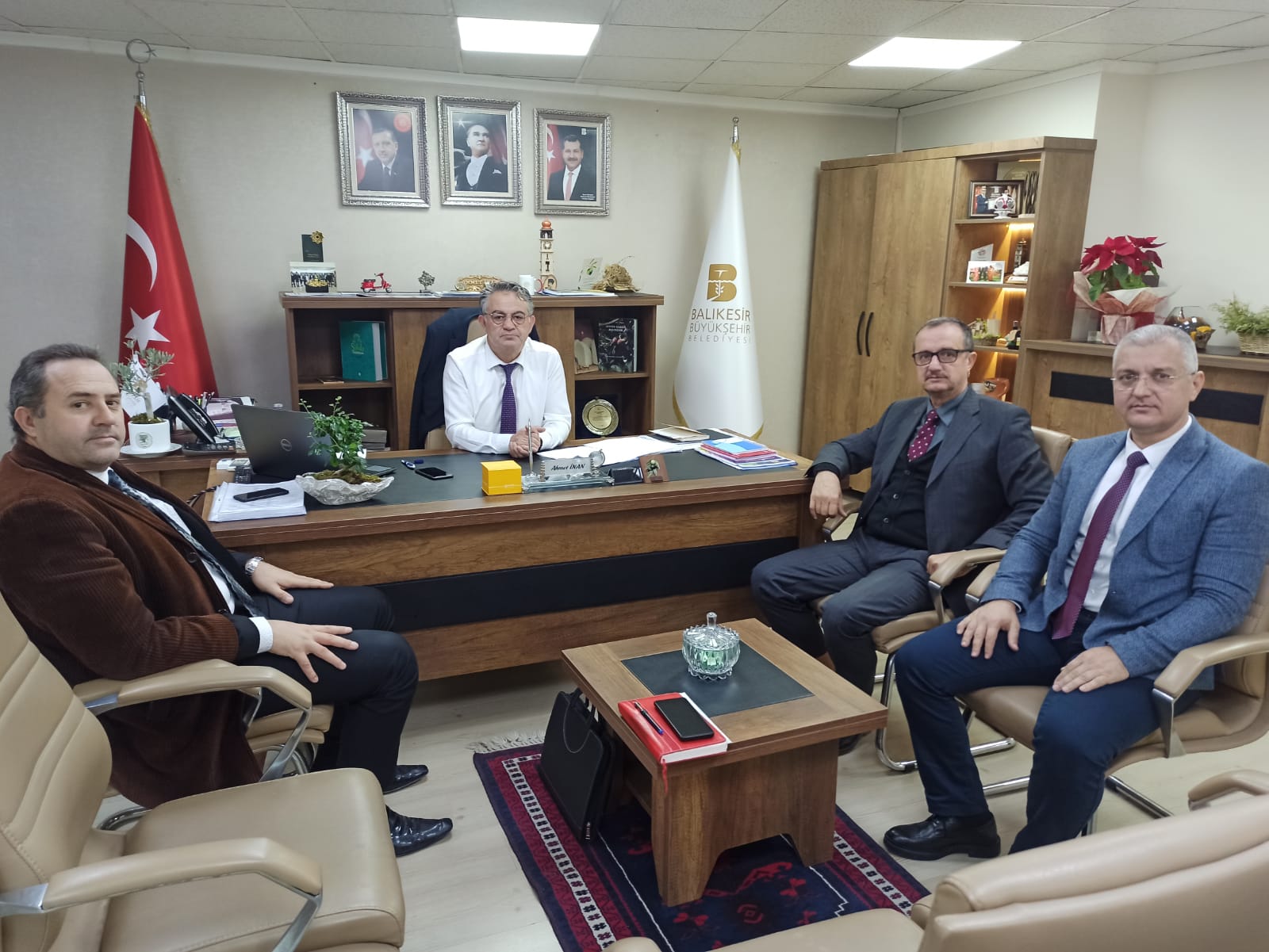 25.11.2022 Tarihli Balıkesir Büyükşehir Belediyesi Kültür ve Sosyal Daire Başkanlığı Ziyareti