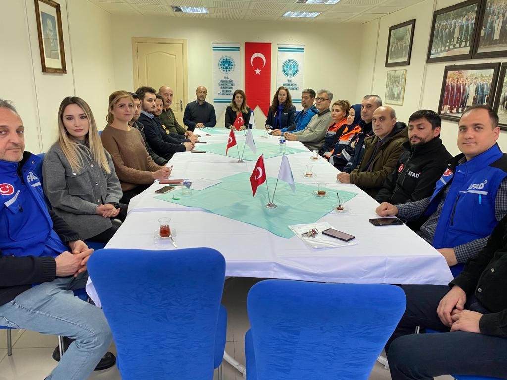 13.12.2022 Tarihinde Yüksekokul Öğrencilerimize AFAD Tarafından Afet Farkındalık Eğitimi Verildi.
