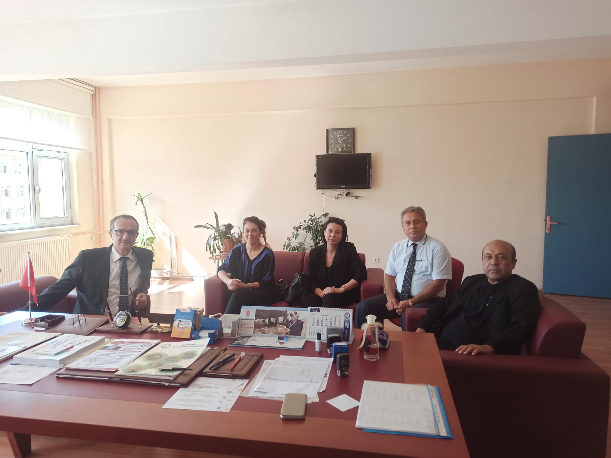 29.09.2022 Tarihli Mimar Sinan Teknik Lisesi ve İMKB Anadolu Meslek Lisesi Okul Ziyaretleri