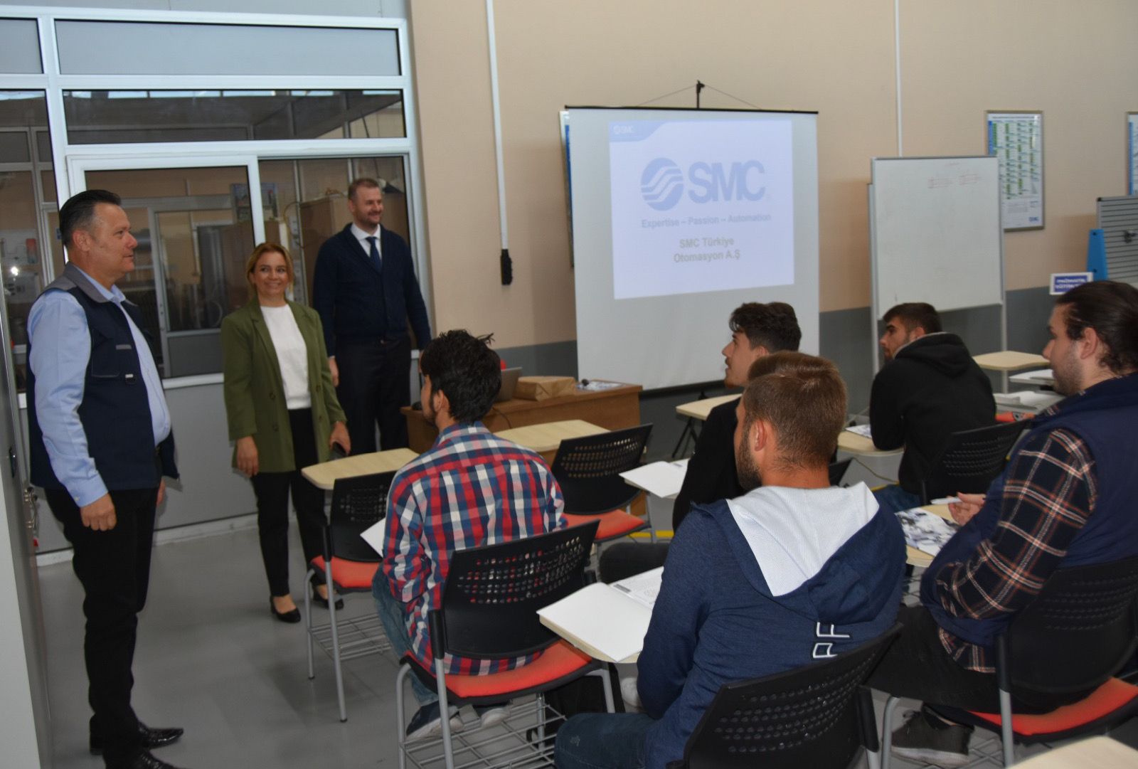 Balıkesir MYO Kontrol ve Otomasyon Bölümü Öğrencileri BALSOB Ziyareti