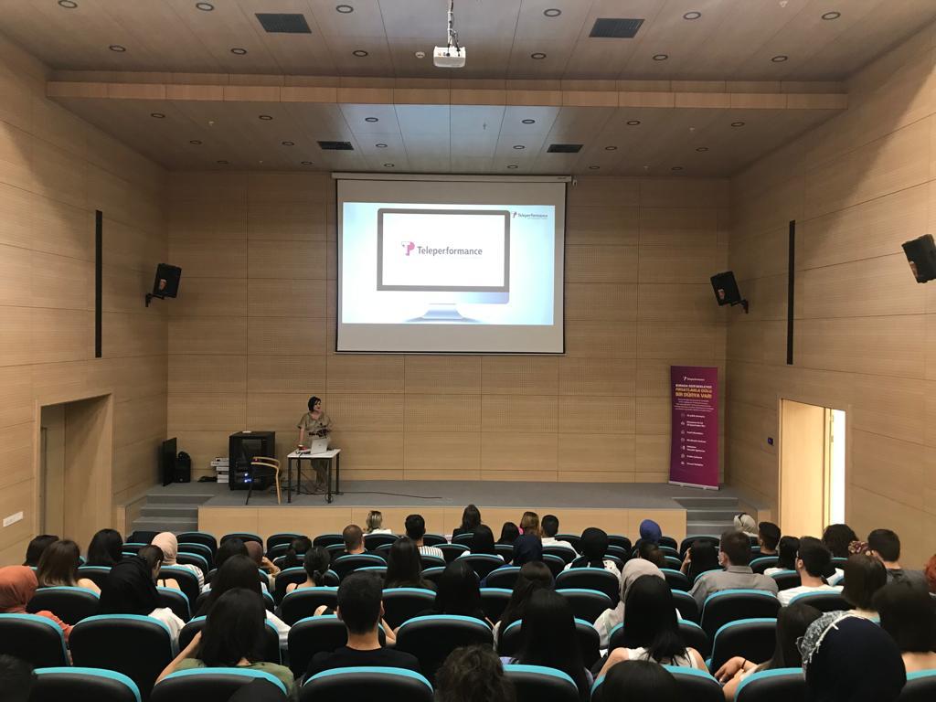 Genç Yetenekler Teleperformance ta Buluşuyor Konulu Seminer