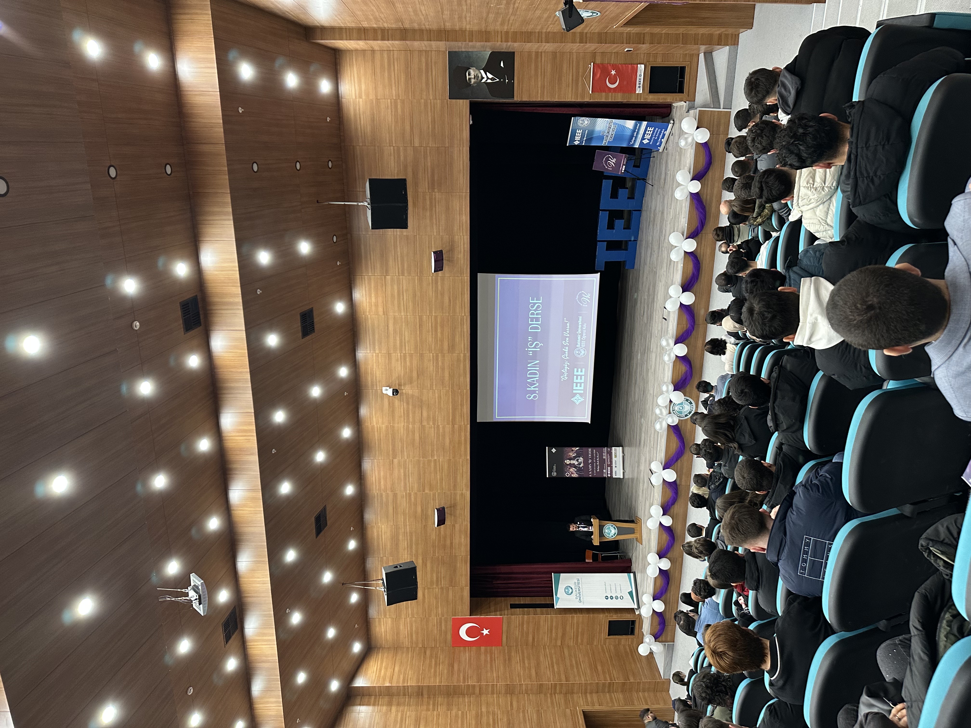 Uluslararası Elektrik Elektronik Mühendisliği Topluluğu (IEEE) 8.Kadın İŞ Derse Etkinliği 2