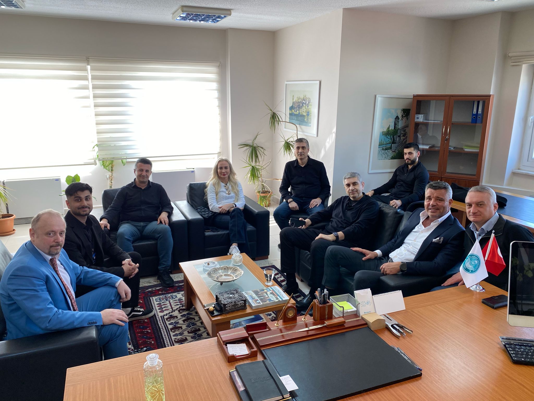 Saran Group Yönetim Kurulu Başkanı Saadettin SARAN fakültemizi ziyaret etti. 1