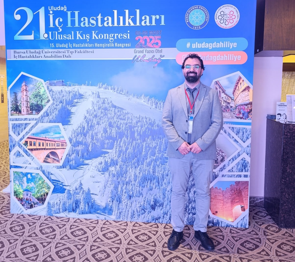 Fakültemiz Öğretim Üyesi, 21. Uludağ İç Hastalıkları Kış Kongresinde davetli konuşmacı olarak Fakültemizi temsil etti. 3