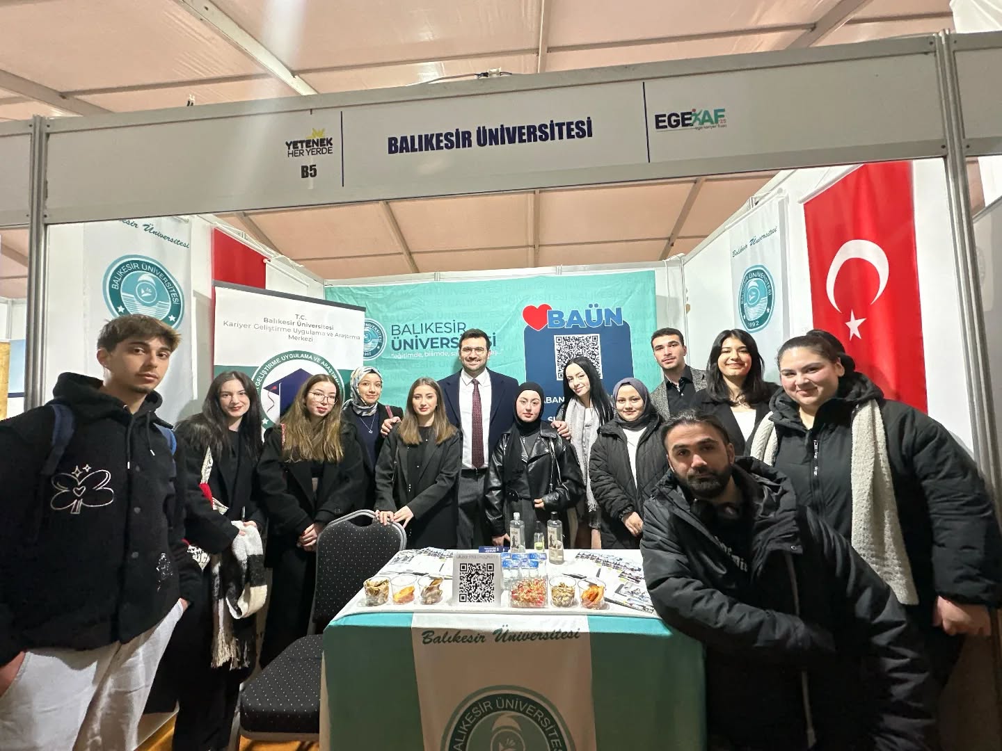 Fakültemiz, Ege Kariyer Fuarı'na Katılım Sağladı