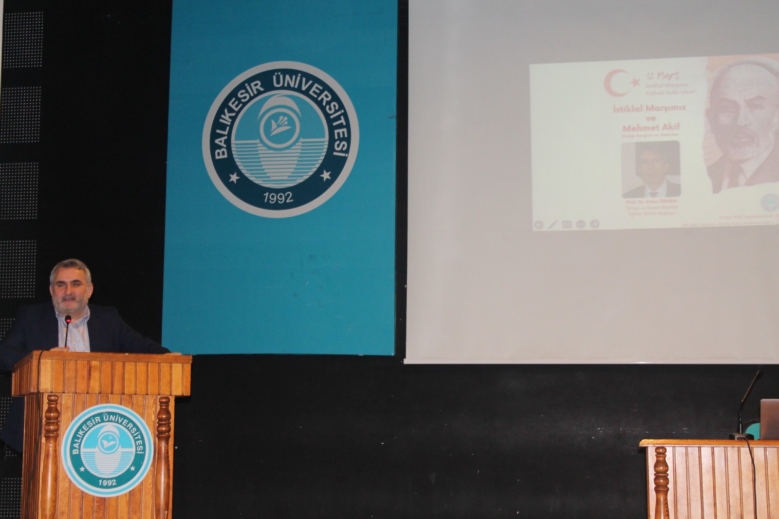 12 Mart İstiklal Marşı'nın Kabulü ve Mehmet Akif ERSOY'u Anma Günü Programı 1