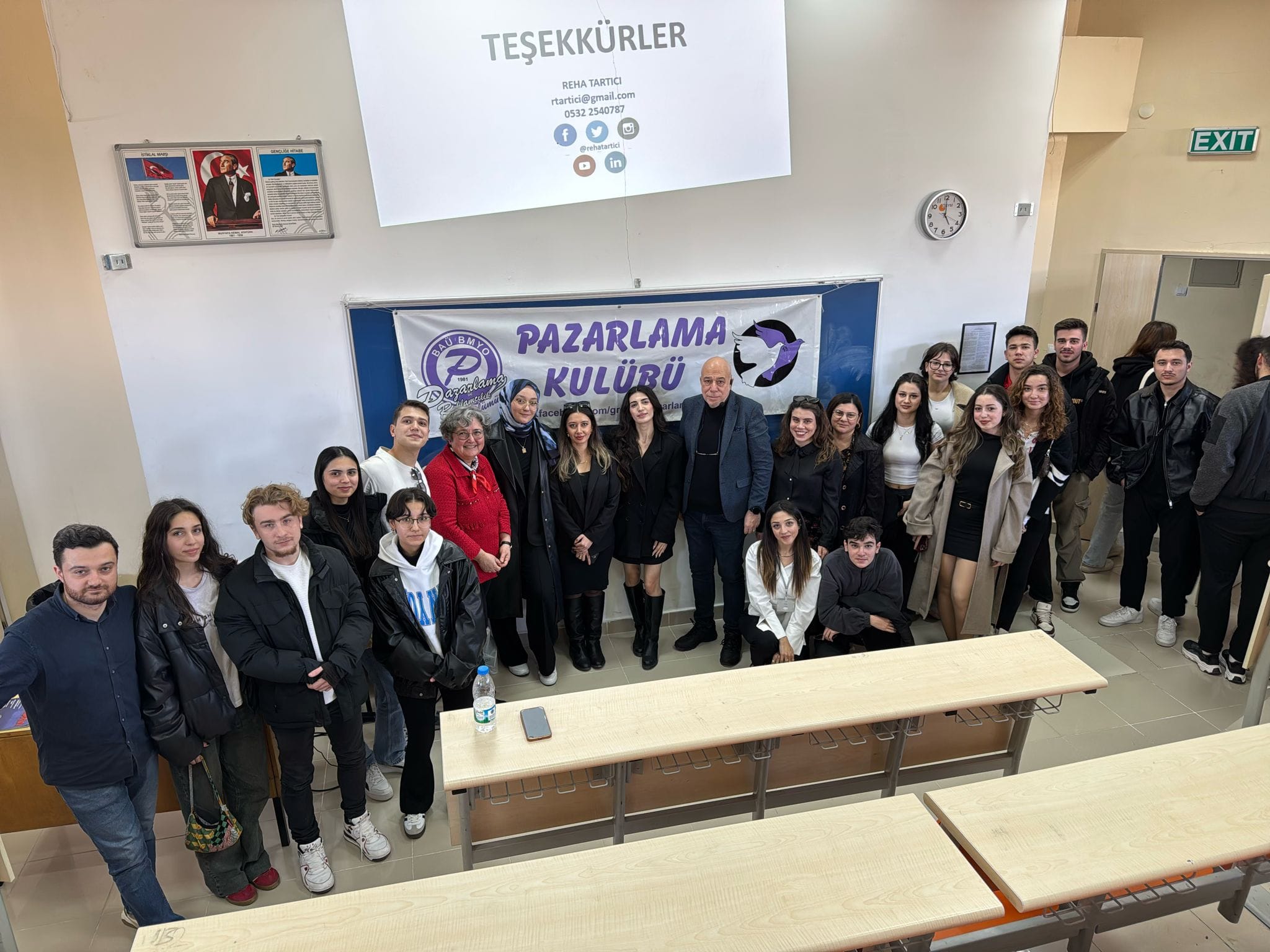 Balıkesir Meslek Yüksekokulu Pazarlama ve Reklamcılık Bölümü, Medipol ve Başakşehir Üniversiteleri Öğr. Gör. REHA TARTICI ile bir seminer gerçekleştirdi 3