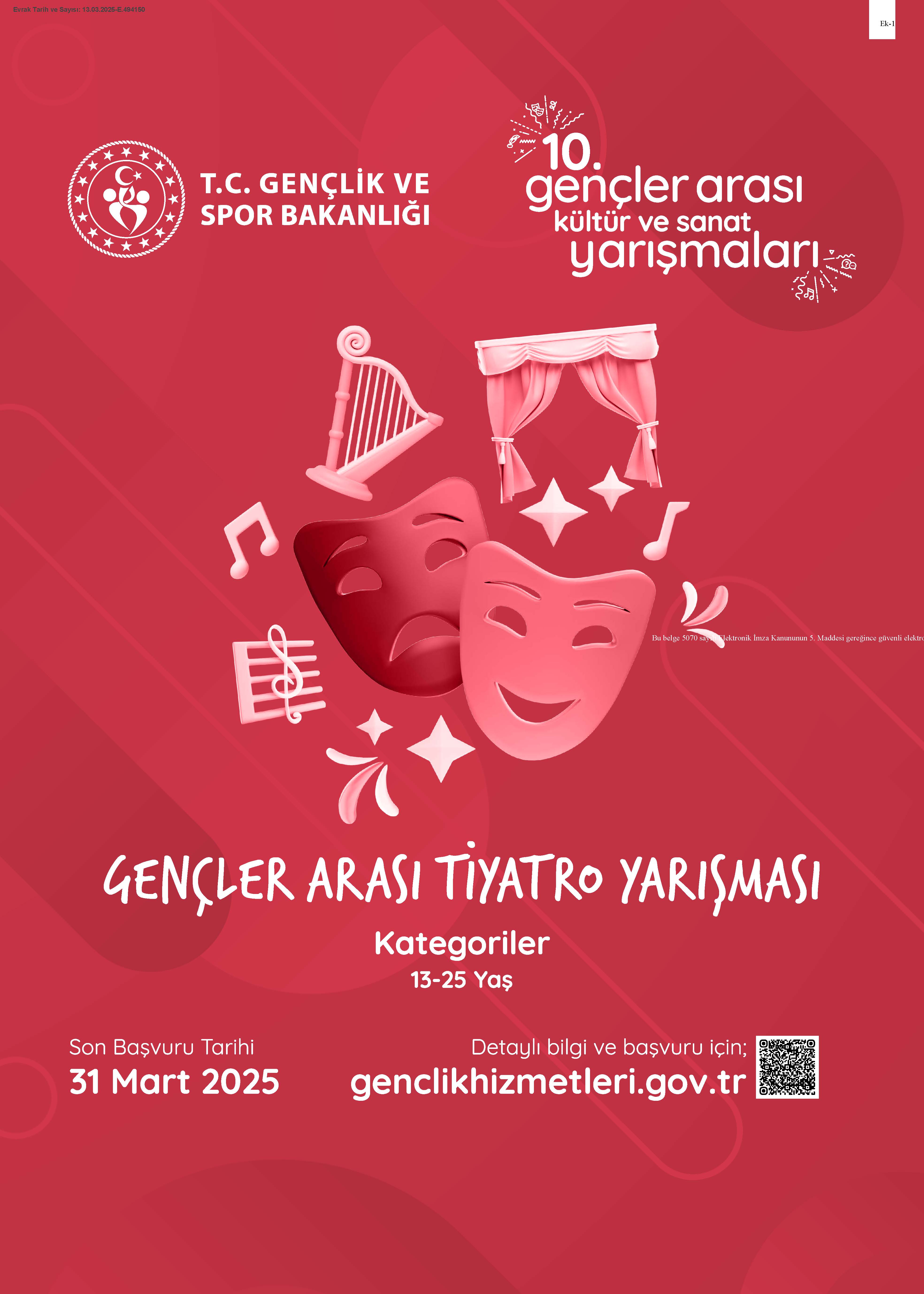 10. Gençlerarası Kültür ve Sanat Yarışmaları 4