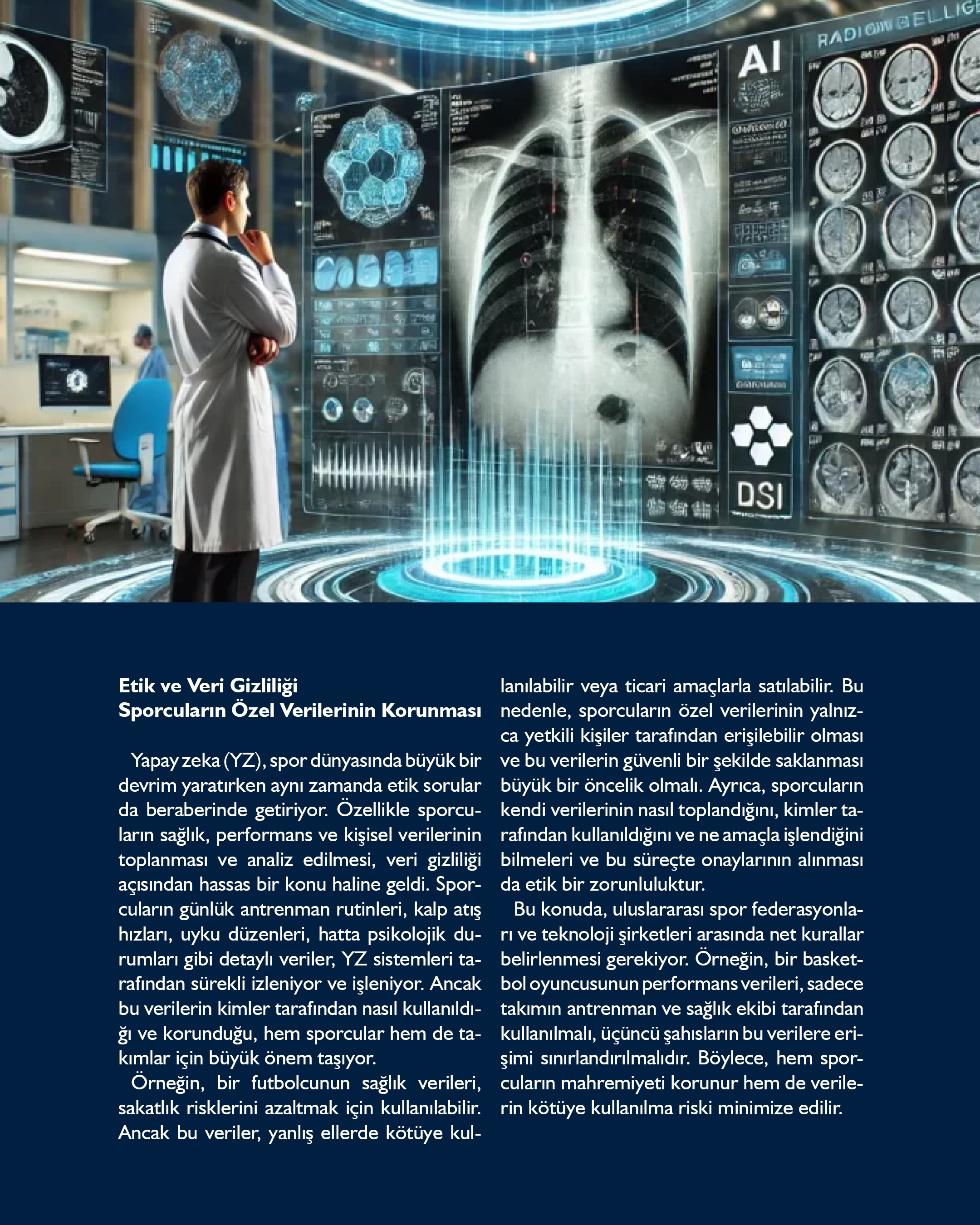 "Yapay Zeka ve Spor: Geleceğin Oyunu-3” Dekan Prof. Dr. Zekeriya GÖKTAŞ 3