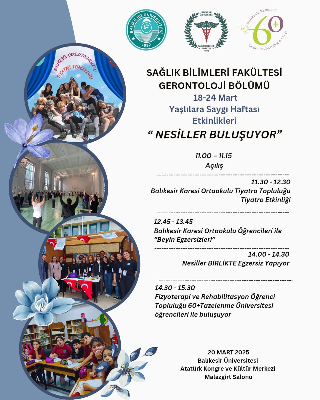 Yaşlılara Saygı Haftası Etkinliği  1