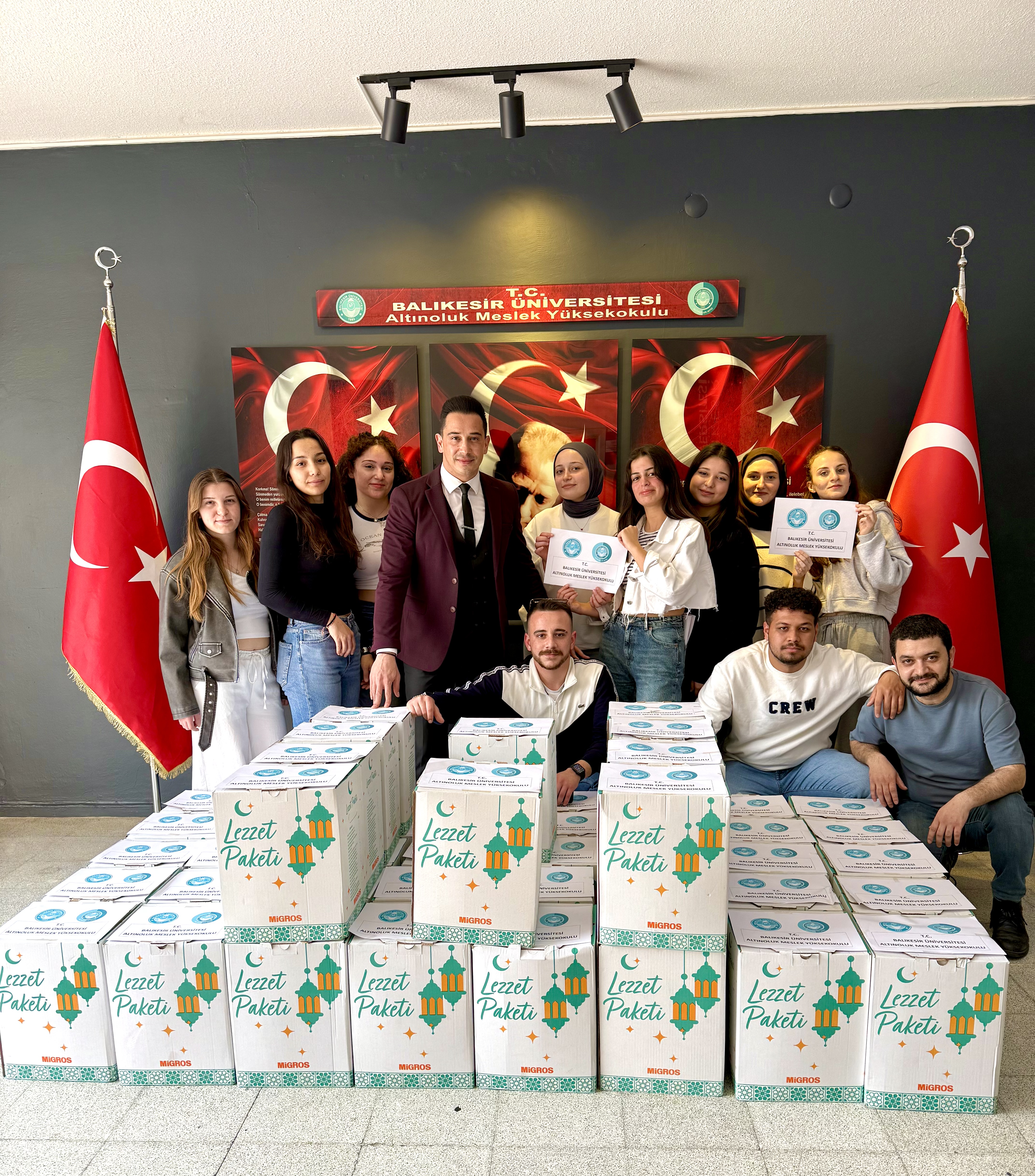 Altınoluk Meslek Yüksekokulu Öğrencilerinden Anlamlı Sosyal Sorumluluk Projesi 4