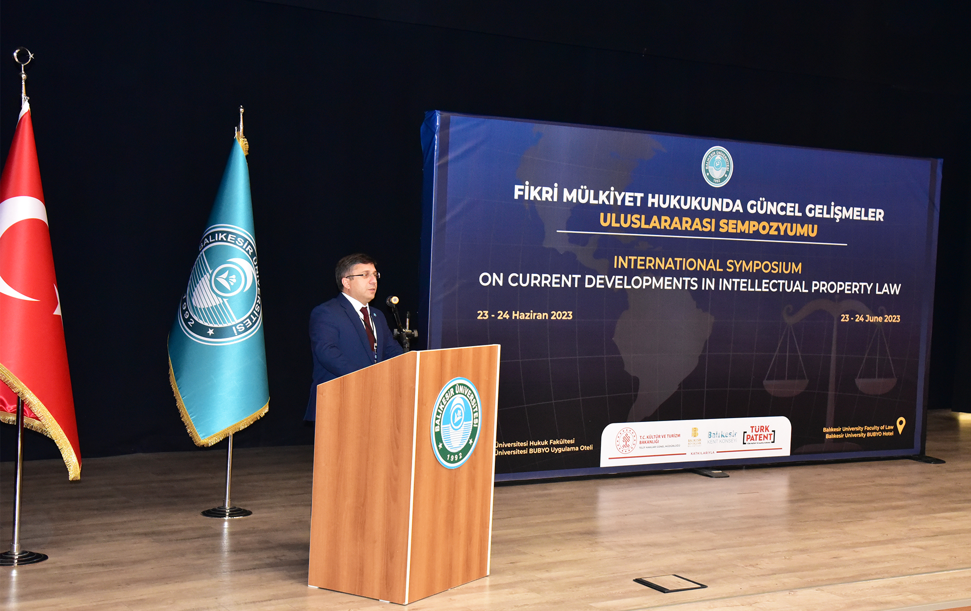 BAÜN'de "Fikri Mülkiyet Hukukunda Güncel Gelişmeler Uluslararası Sempozyumu" Başladı 4
