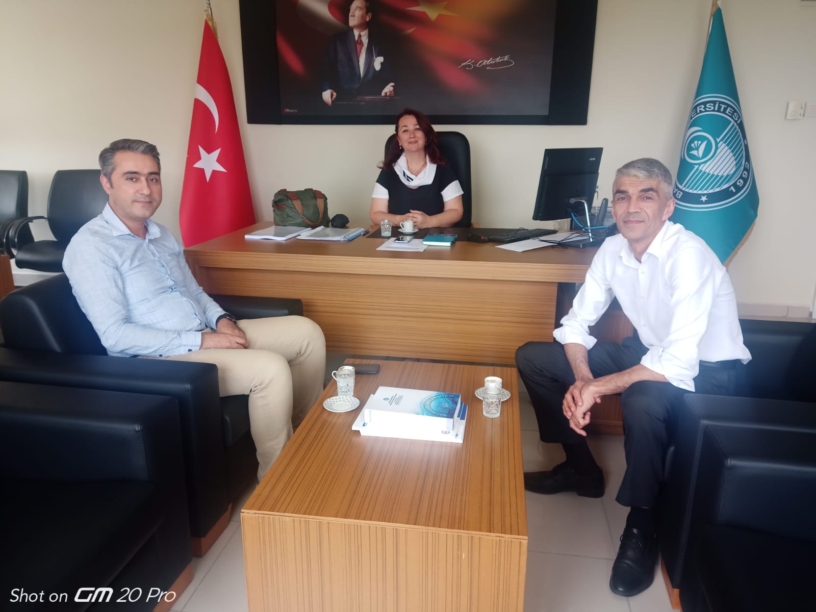 Dekanımıza İdari ve Mali İşler Daire Başkan Vekilinden Hayırlı Olsun Ziyareti