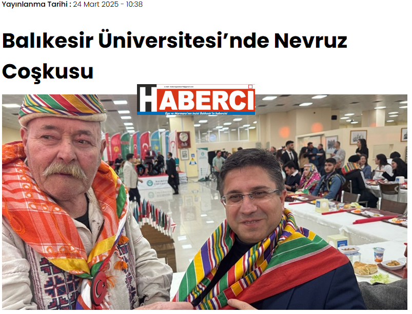 Balıkesir Üniversitesi’nde Nevruz Coşkusu.
